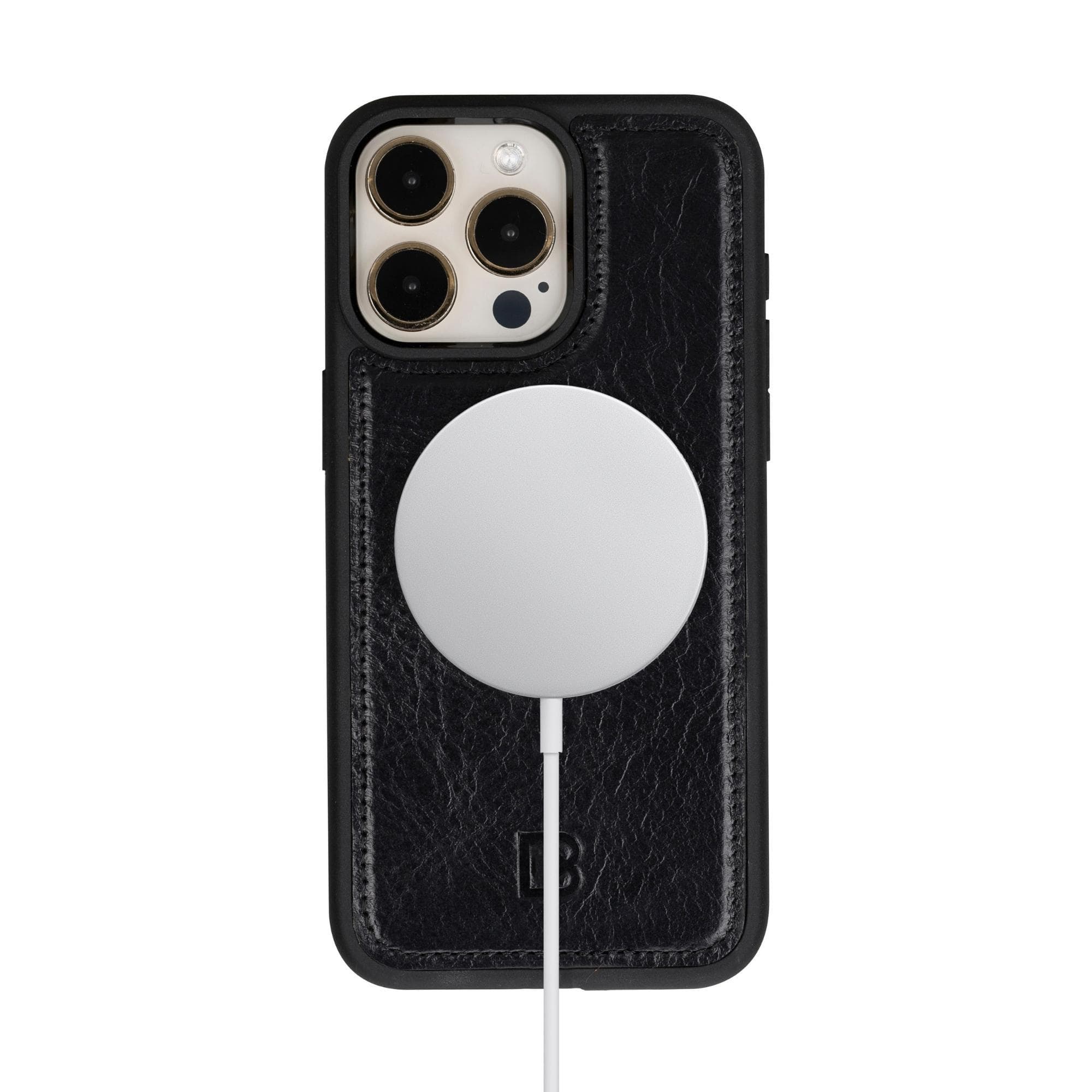 Magic iPhone 15 Pro Leather Detachable Wallet Case