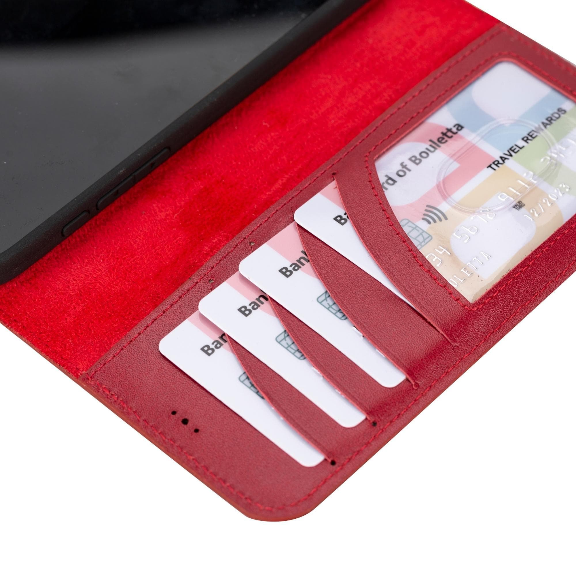 Magic iPhone 15 Leather Detachable Wallet Case