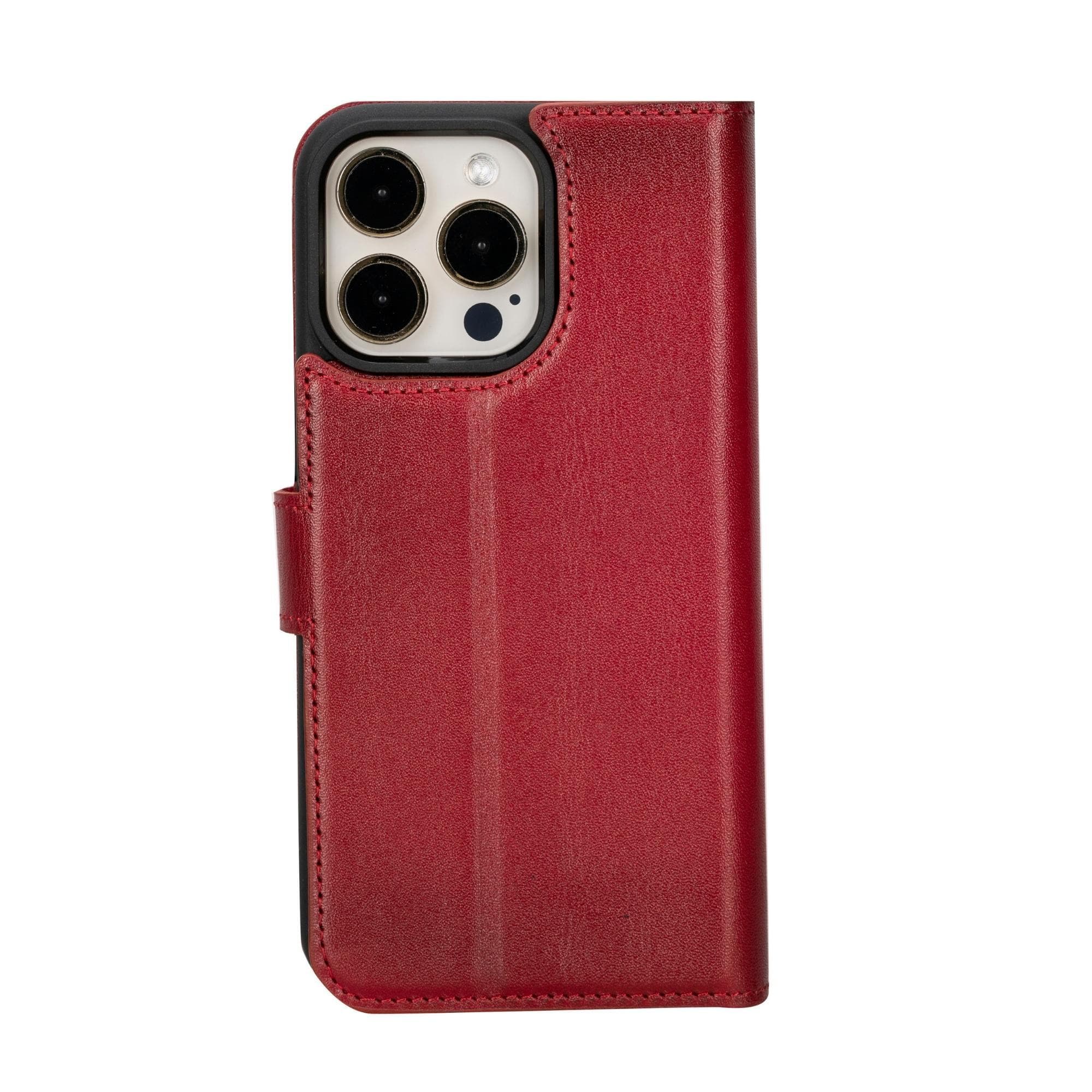 Magic iPhone 15 Pro Leather Detachable Wallet Case