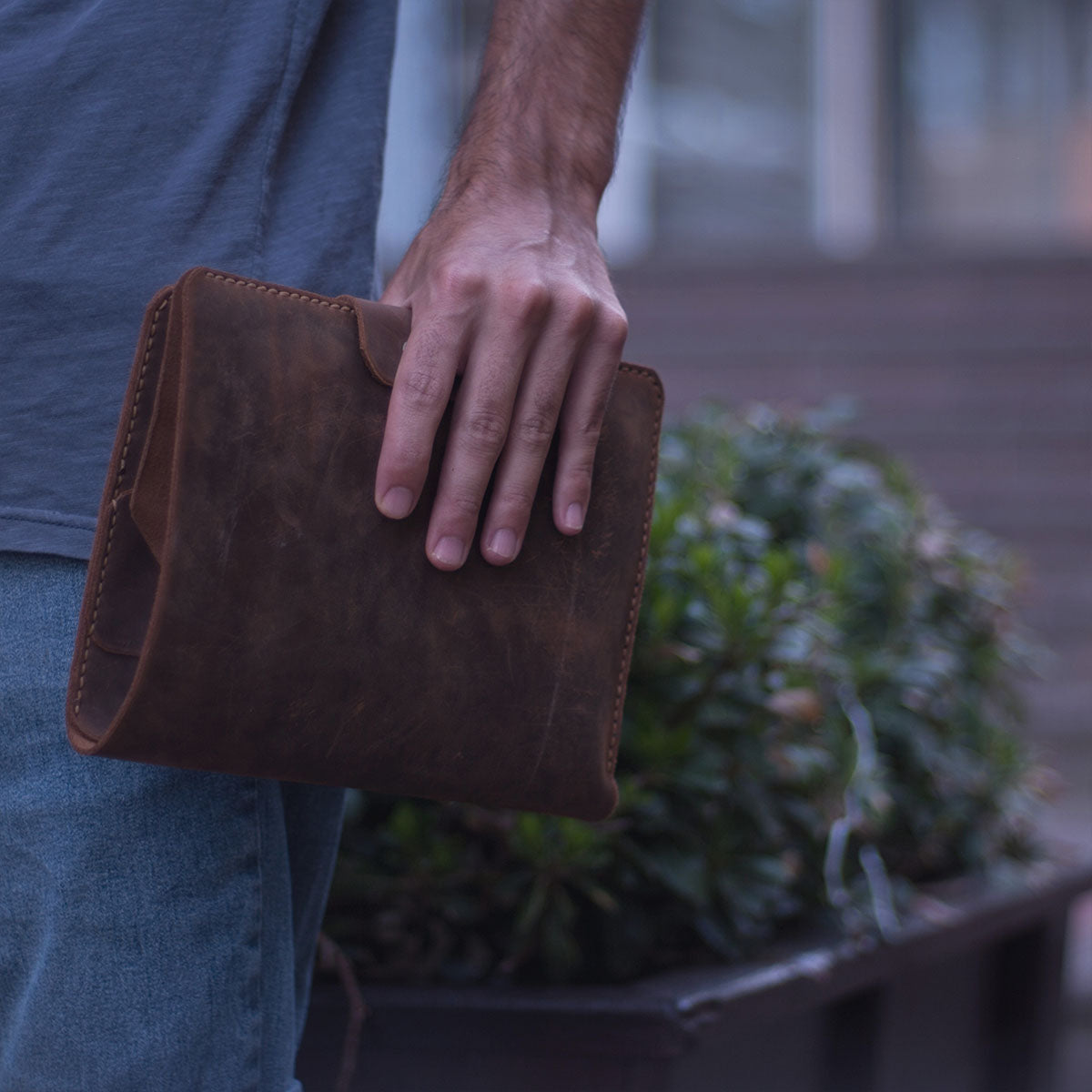 Leather A5 Organizer - Briefcase