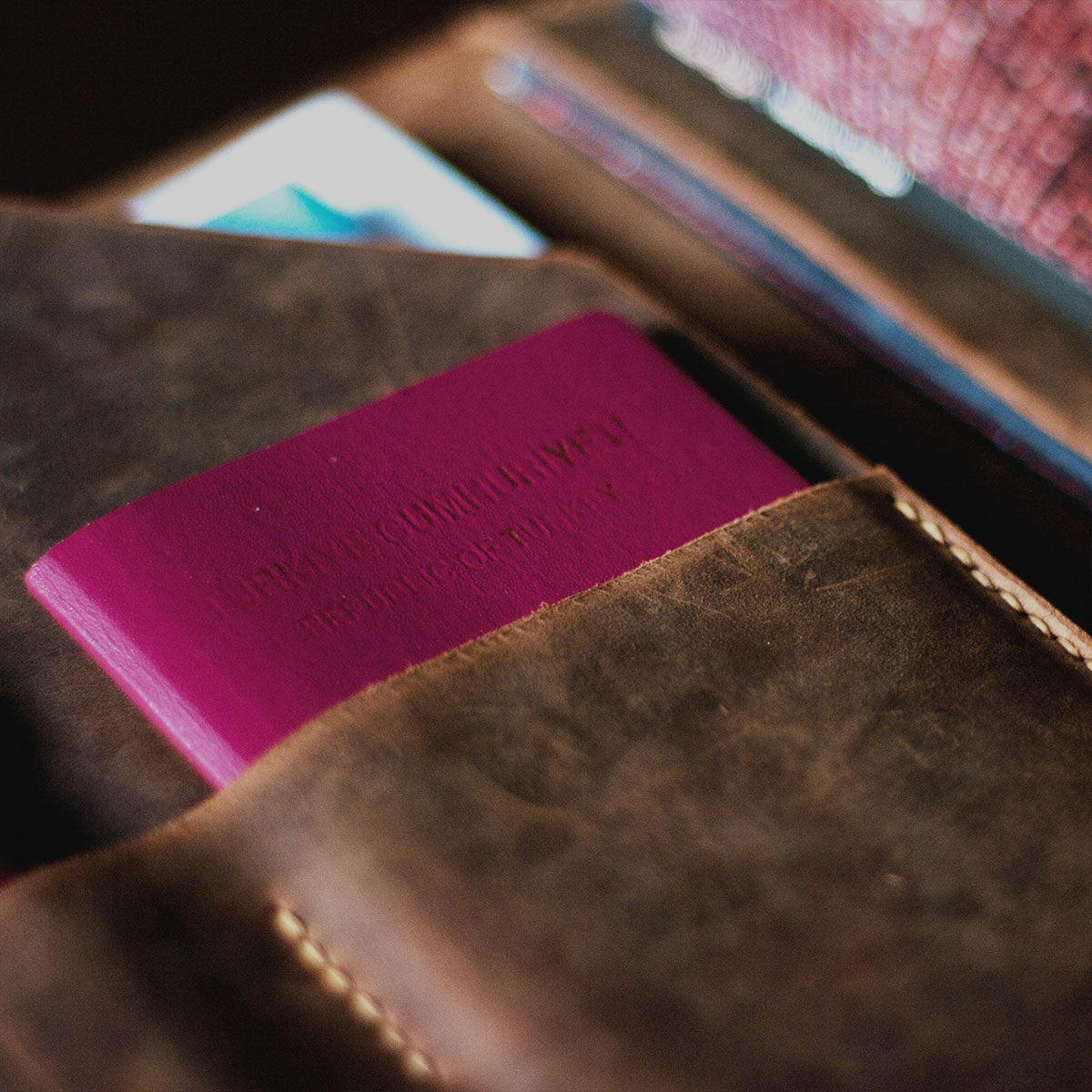 Leather A5 Organizer - Briefcase