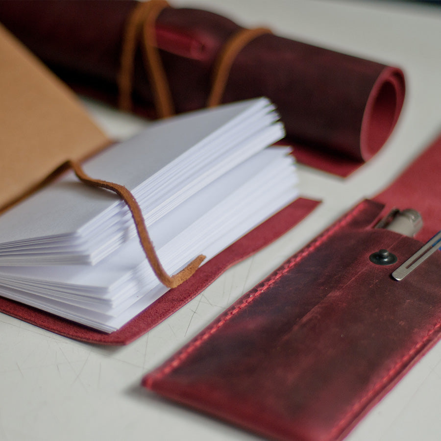 Pen Holder and Notebook Set (Small Notebook)