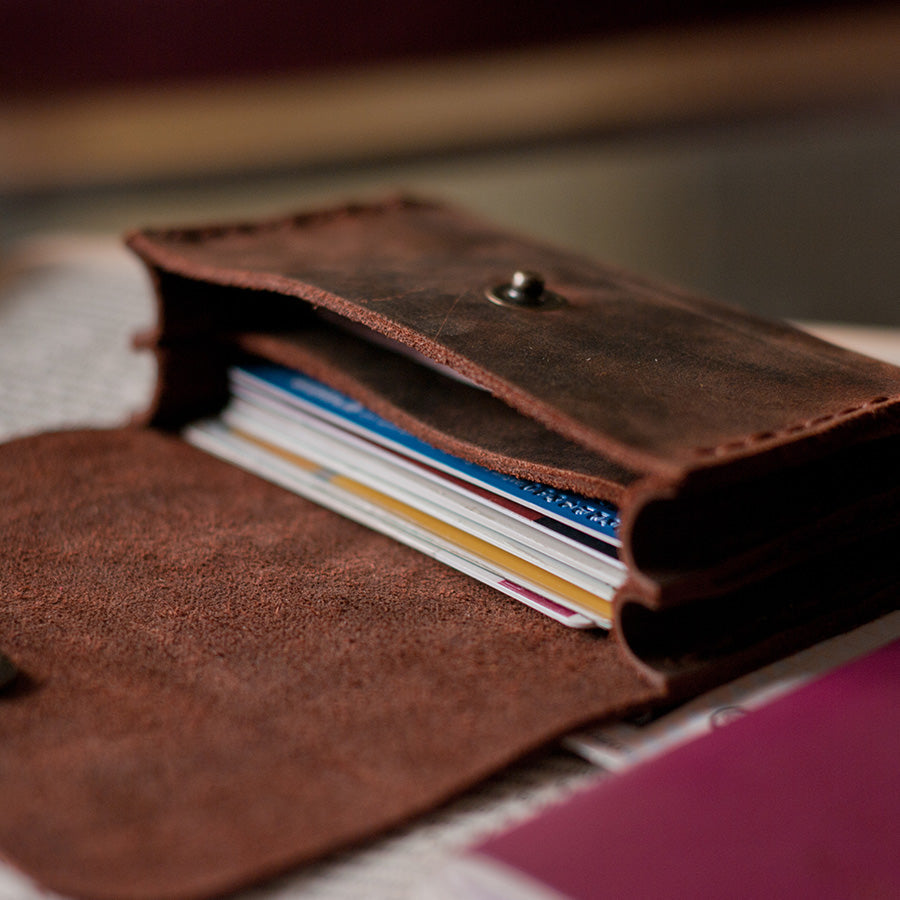 Classic Card Holder Wallet - Double Compartment