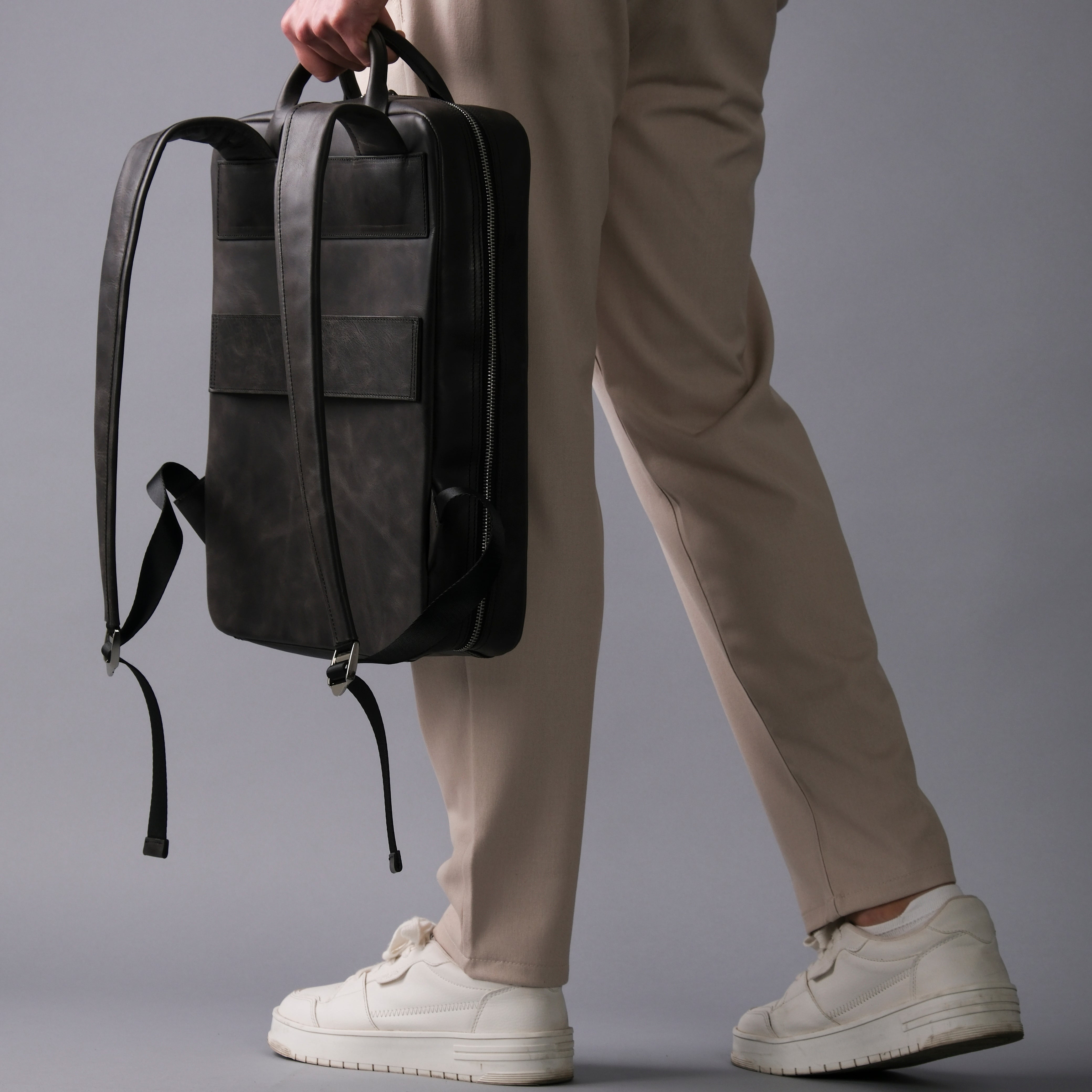 Genuine Leather Craft Proform Organizer Backpack