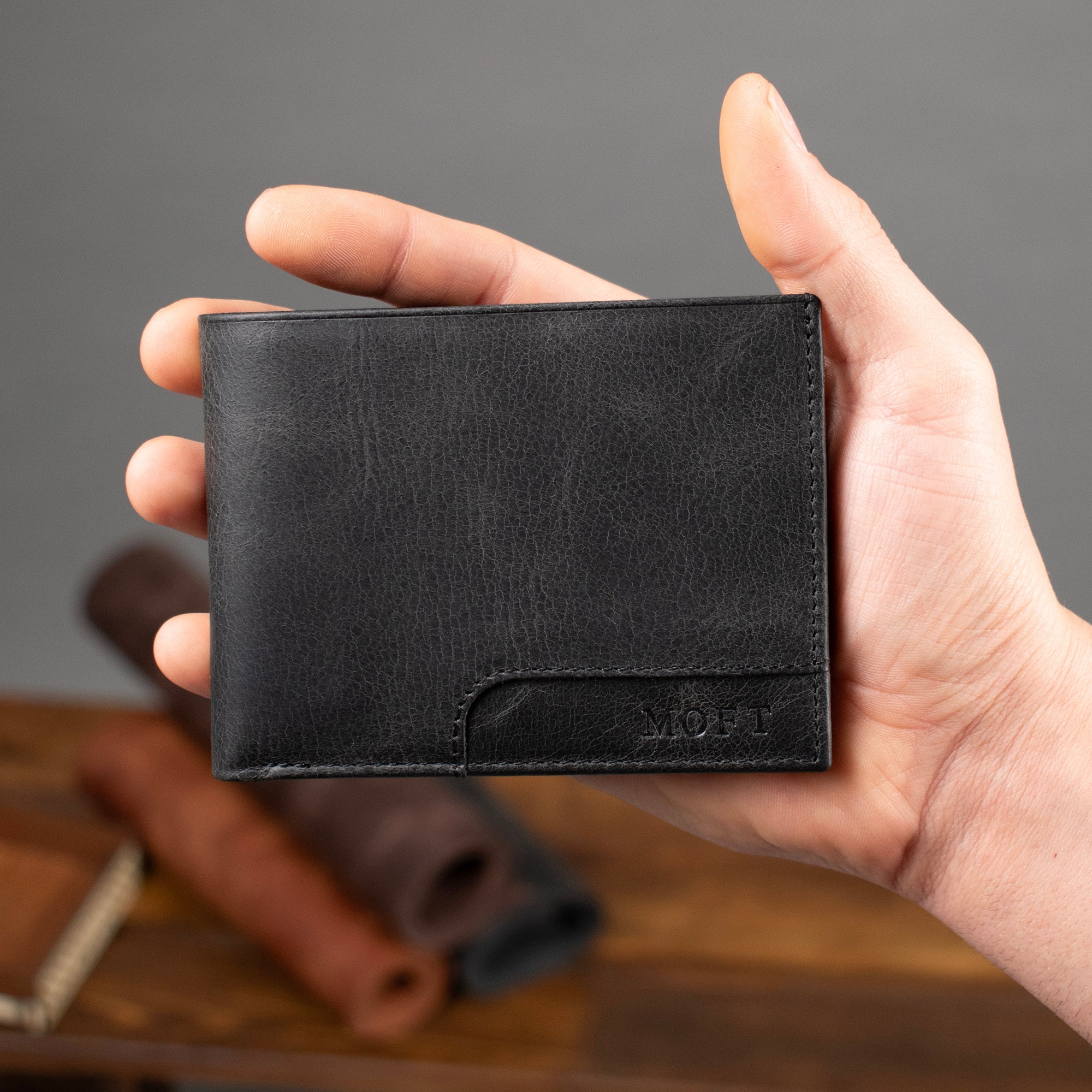 Genuine Leather Elegance Wallet Antacid