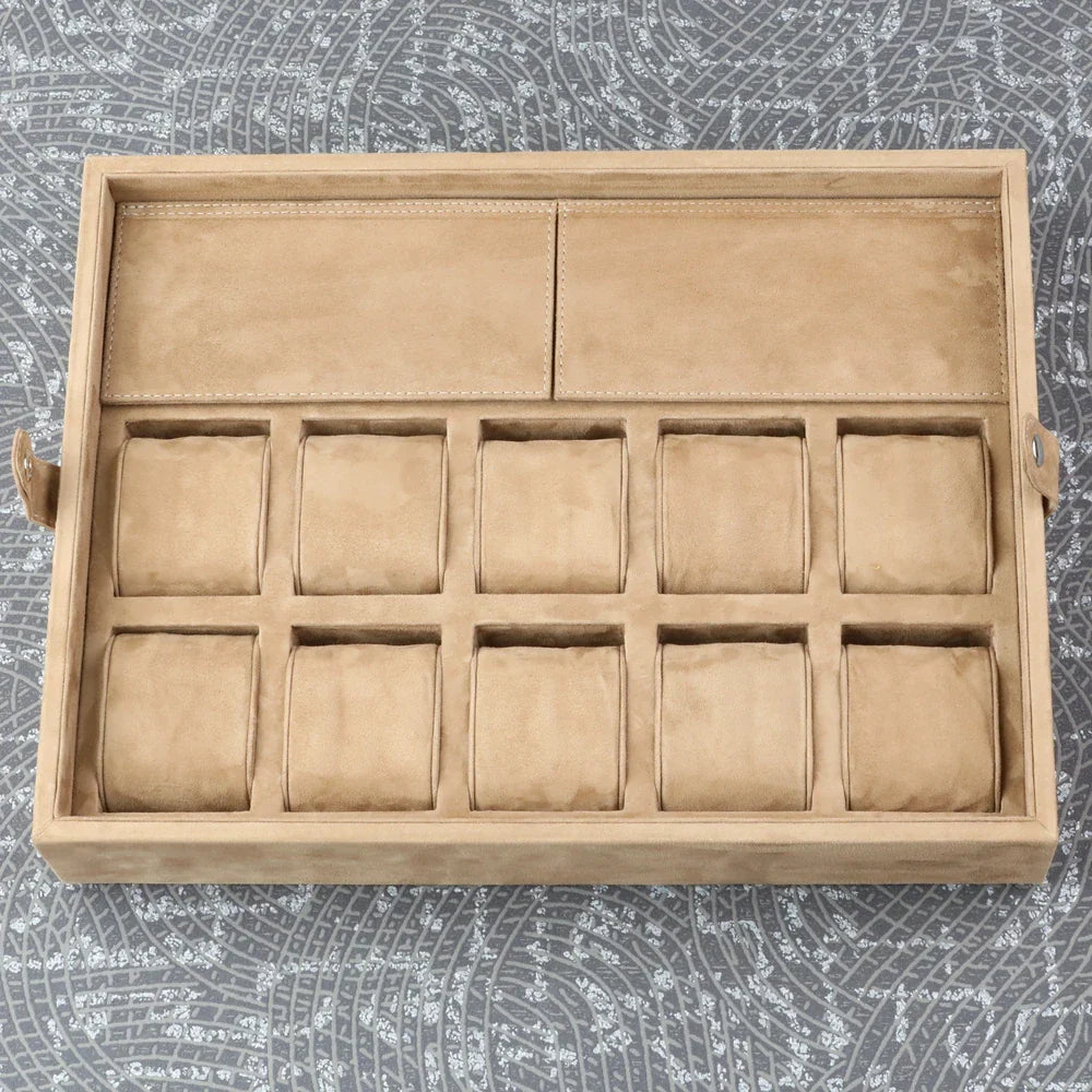 Patrick Leather Watch Storage Box - Premium Gift