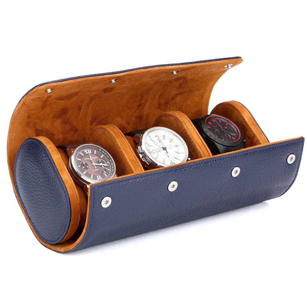 Petra Leather Watch Travel Case - Premium Gift