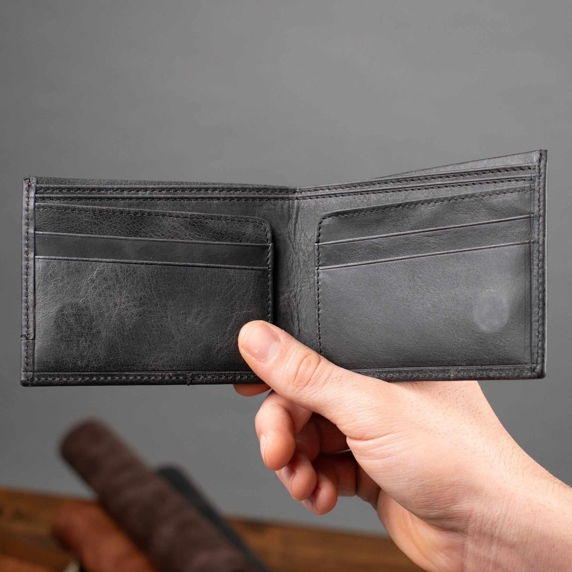 Genuine Leather Elegance Wallet Antacid