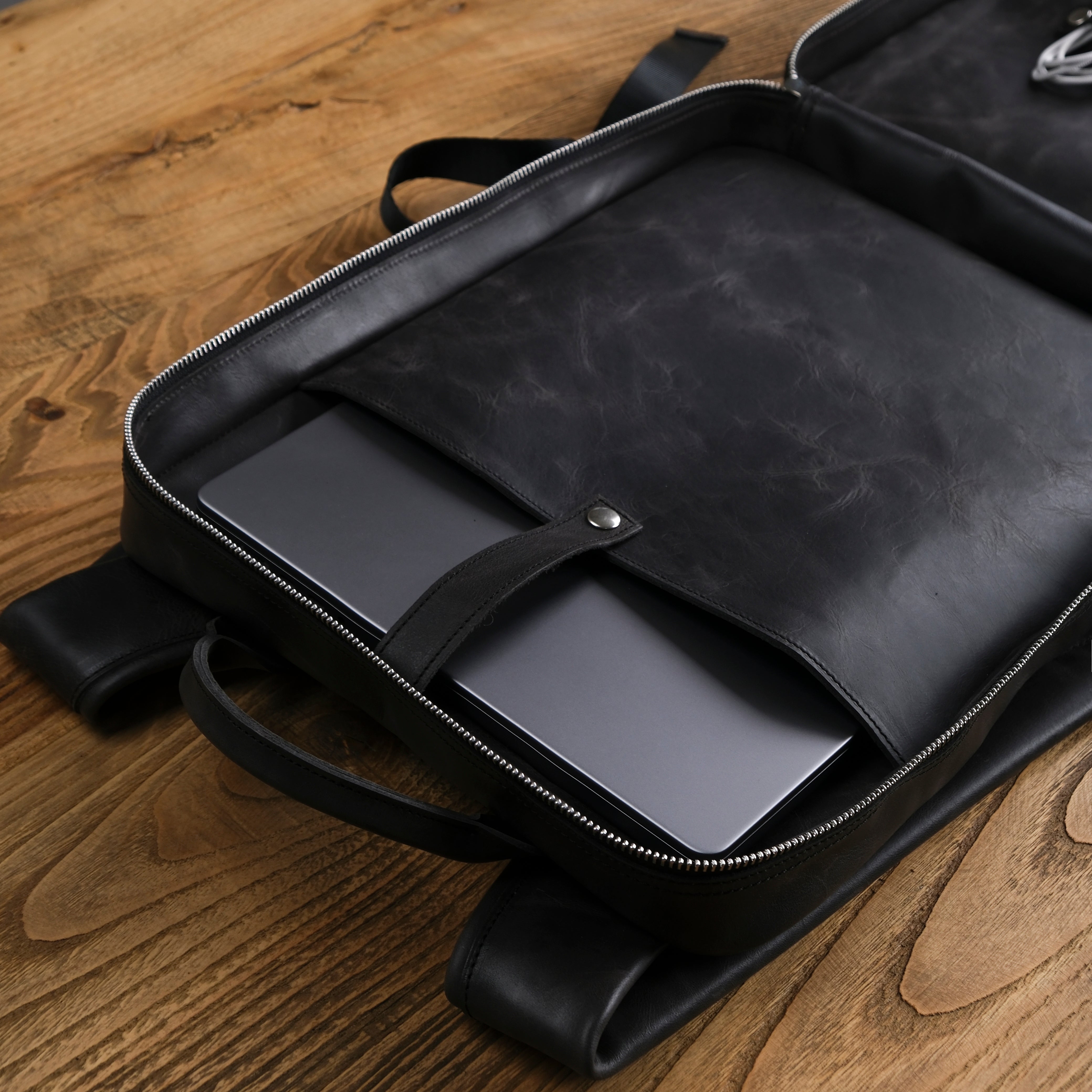 Genuine Leather Craft Proform Organizer Backpack