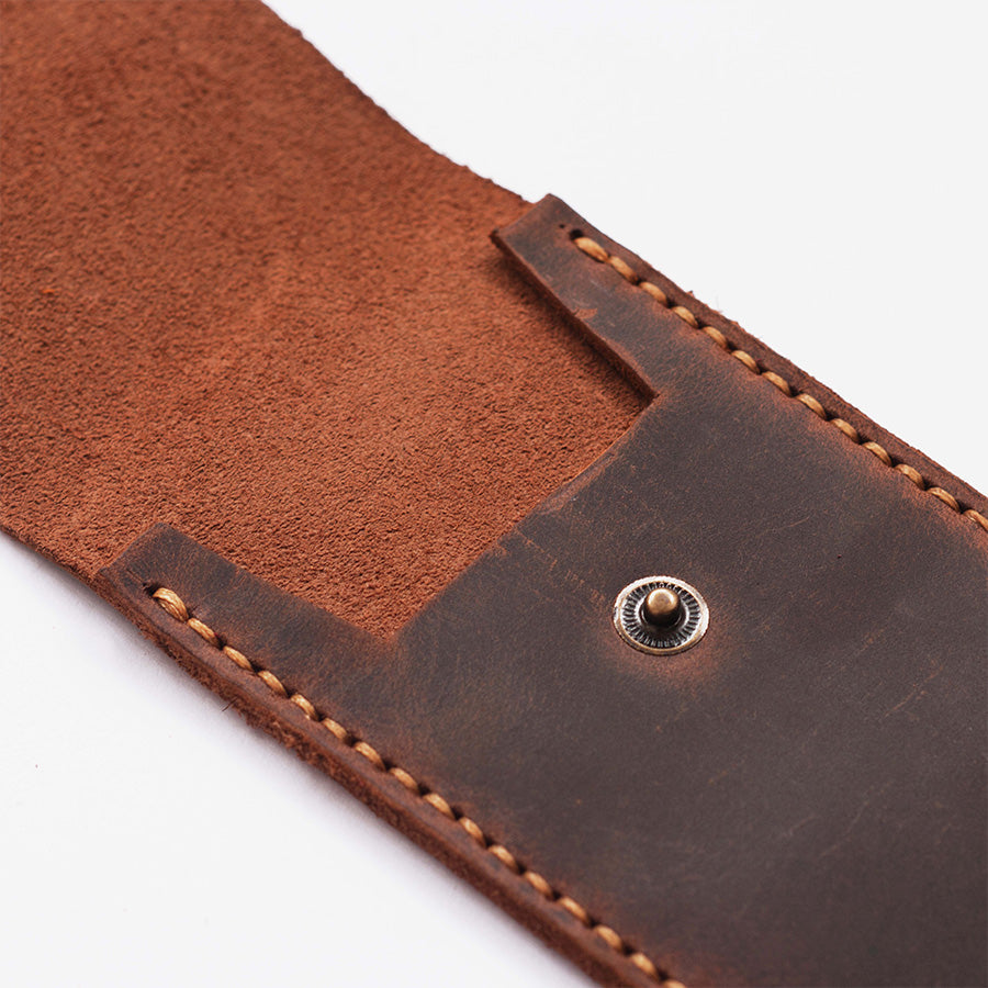 Leather Vertical Pen Holder