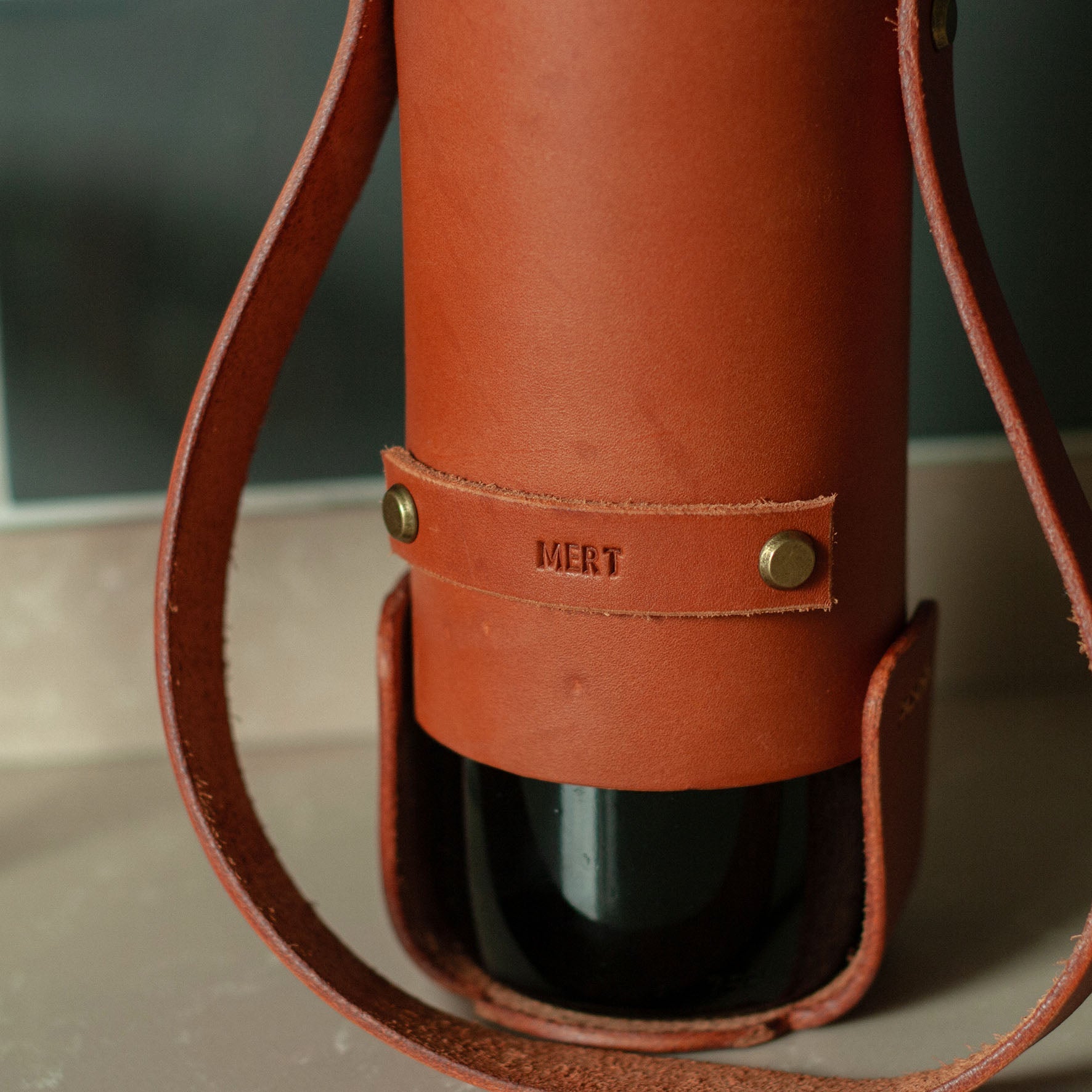 Wine Carrying Bag / Leather Wine Case