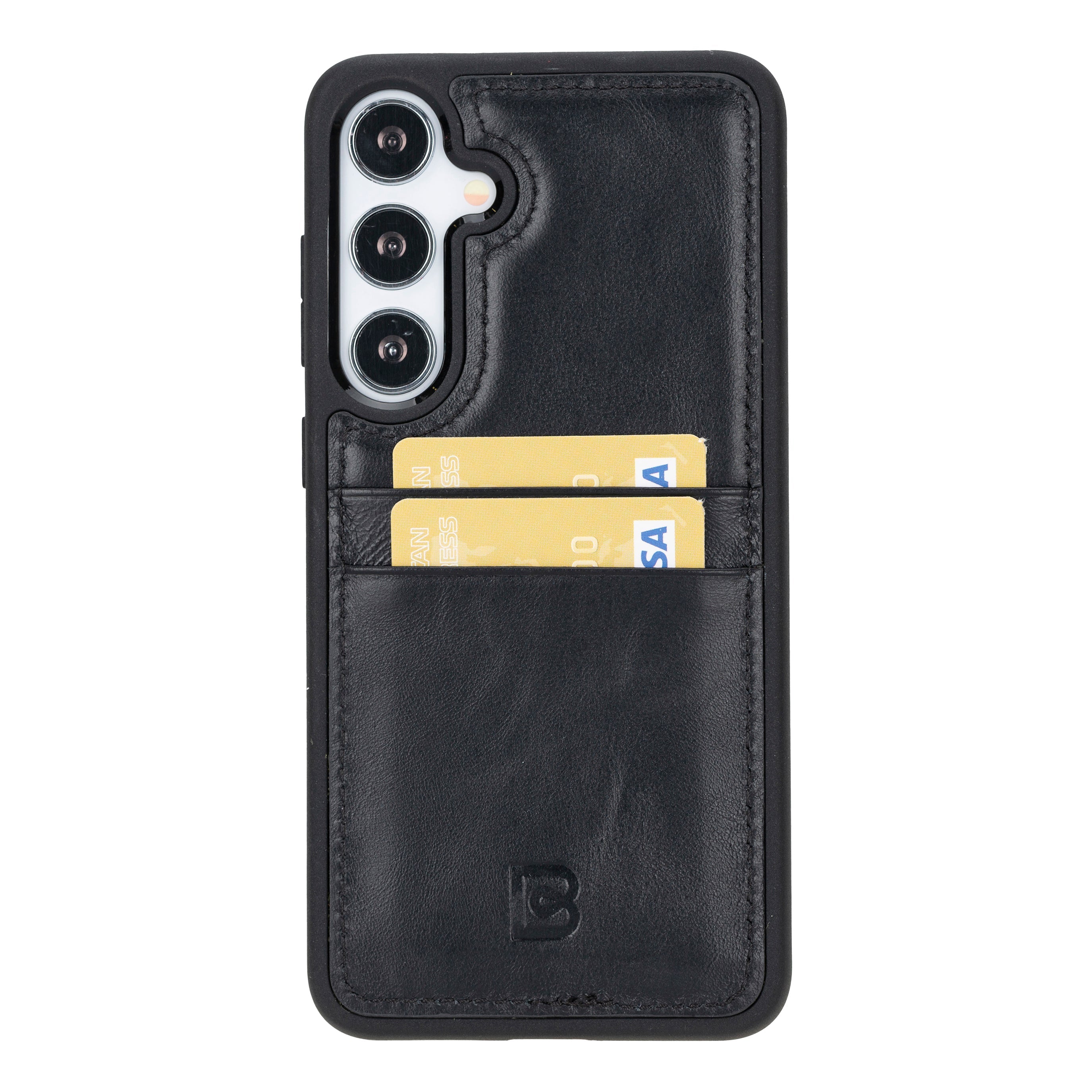 Flex Cover Leather Samsung Galaxy S24 Ultra Case with Card Holder