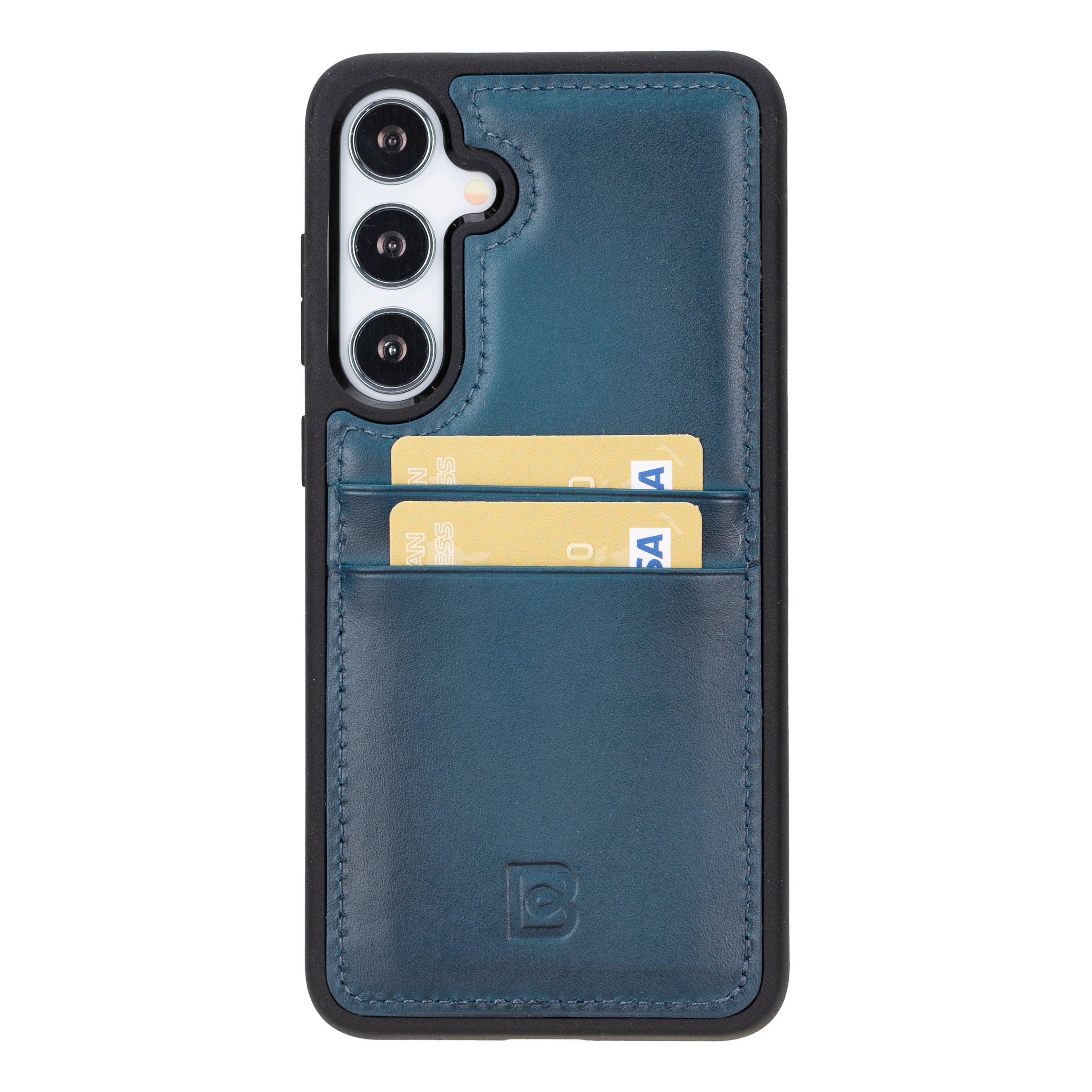 Flex Cover Leather Samsung Galaxy S24 Case with Card Holder