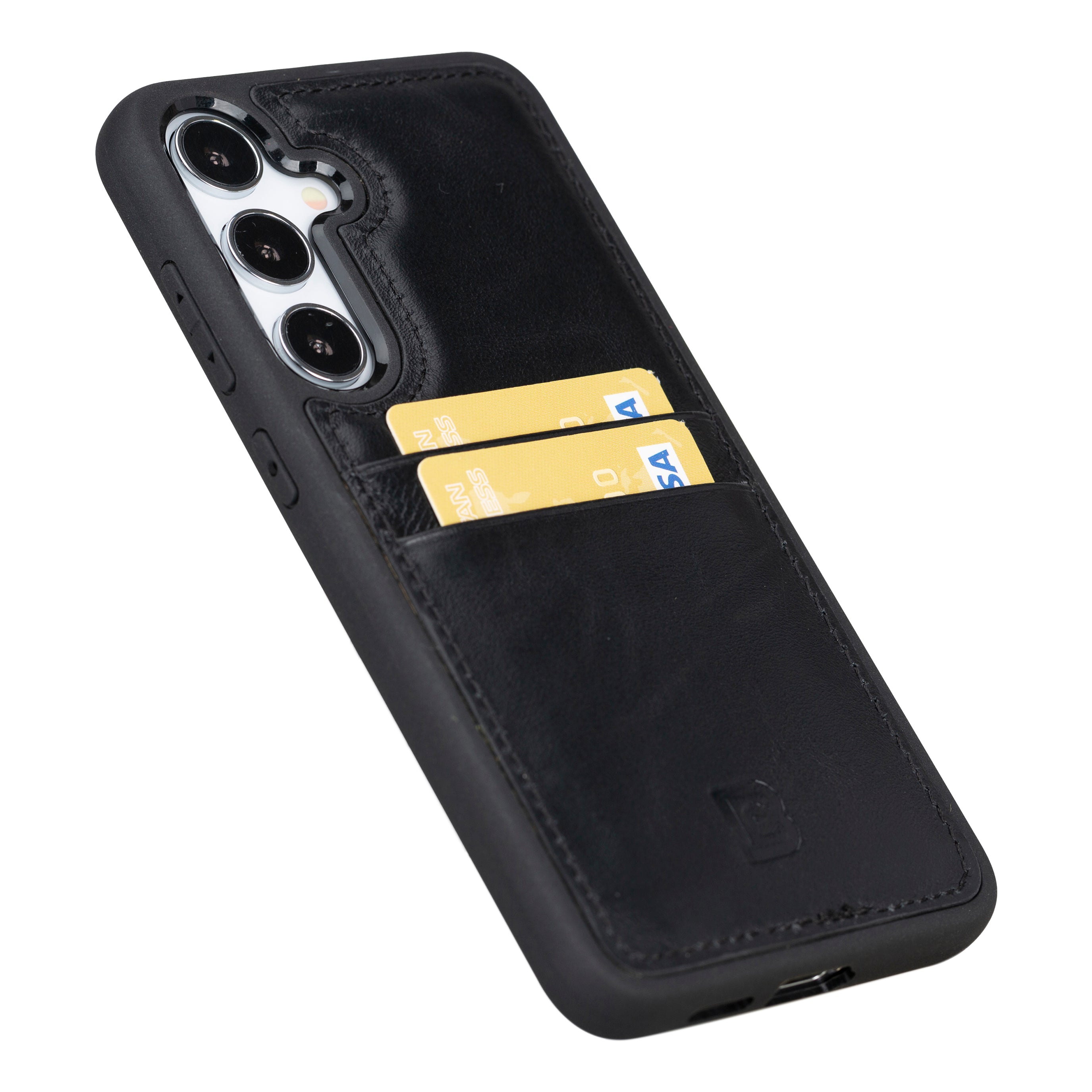 Flex Cover Leather Samsung Galaxy S24 Plus Case with Card Holder