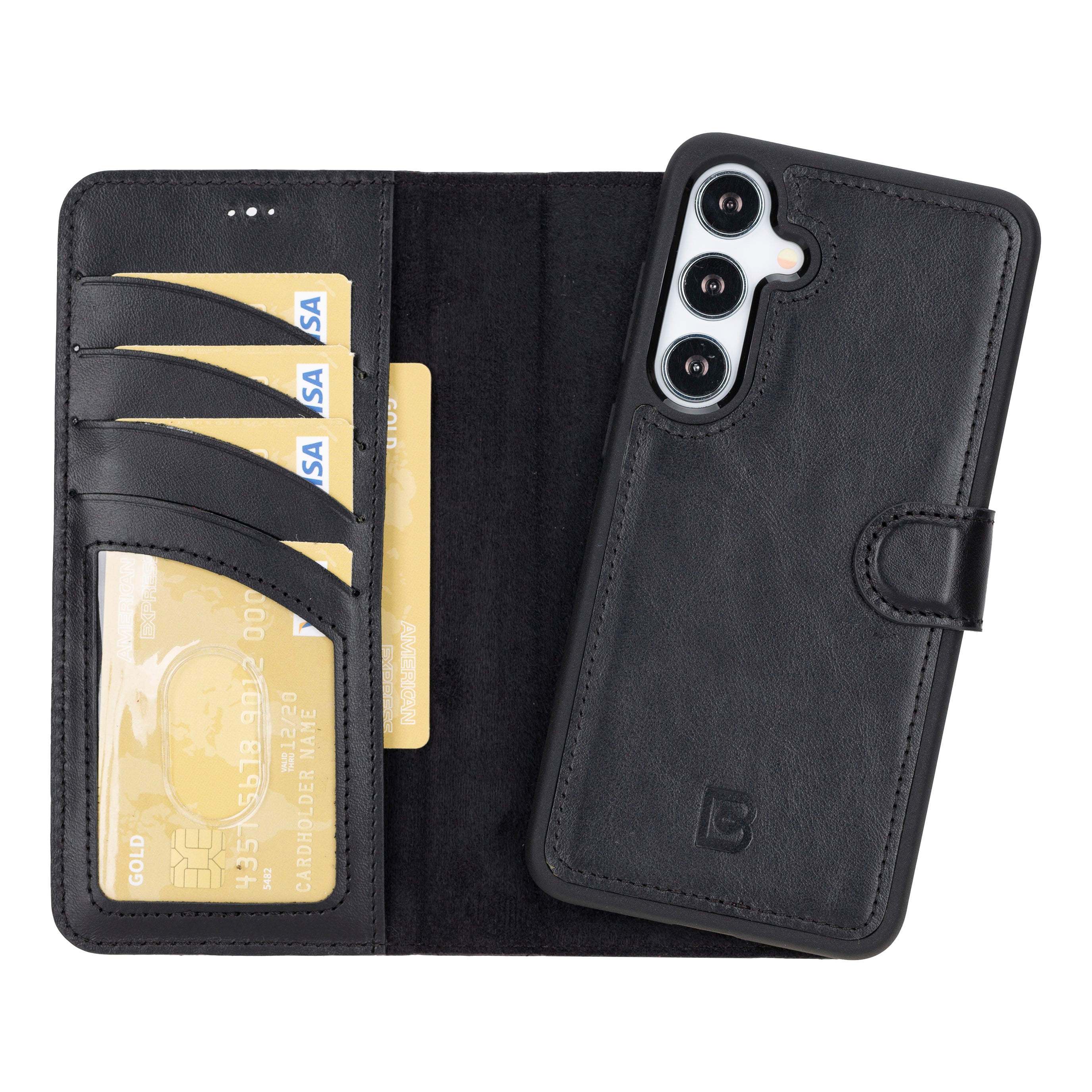 Magic Samsung Galaxy S24 Detachable Leather Wallet Case