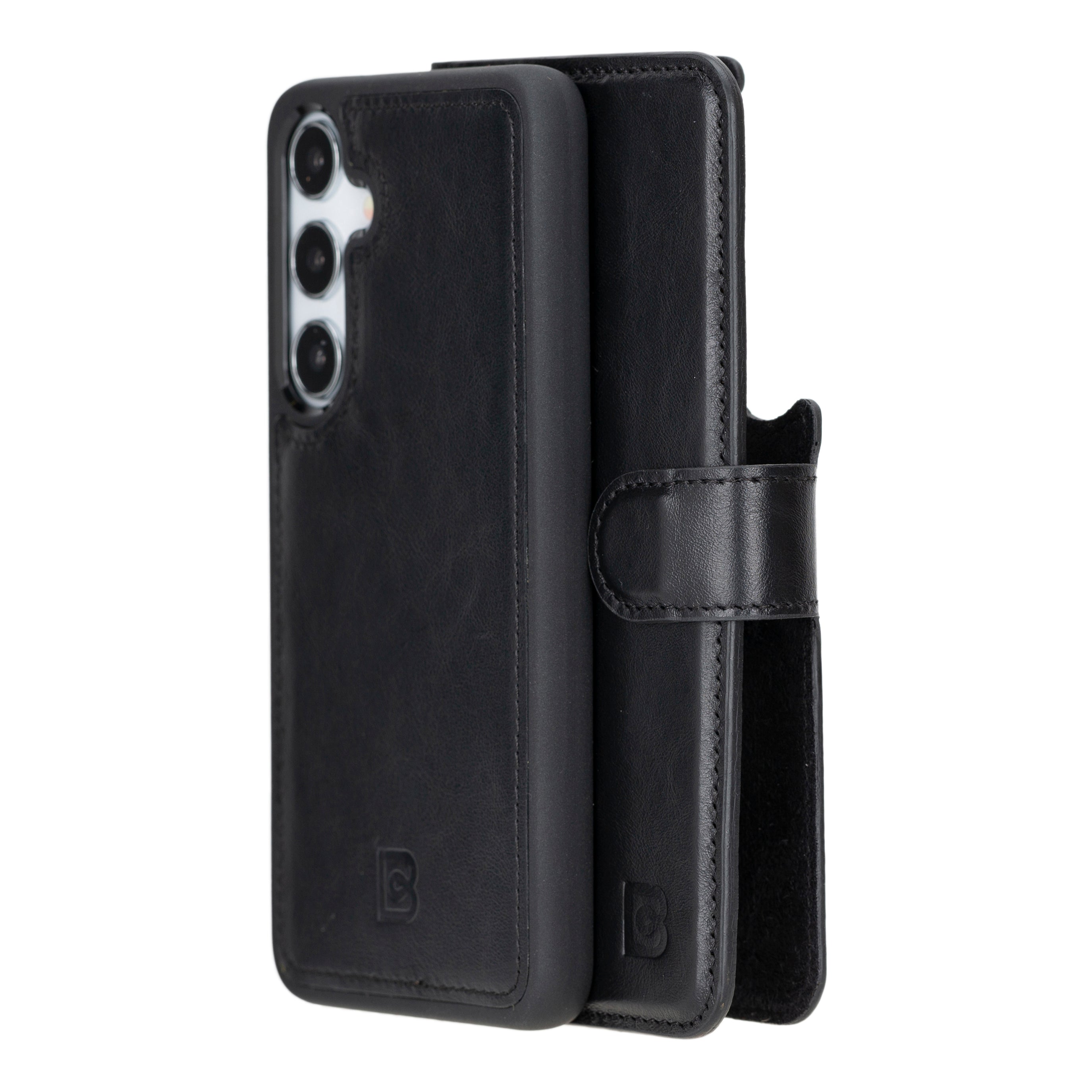 Magic Samsung Galaxy S24 Plus Detachable Leather Wallet Case