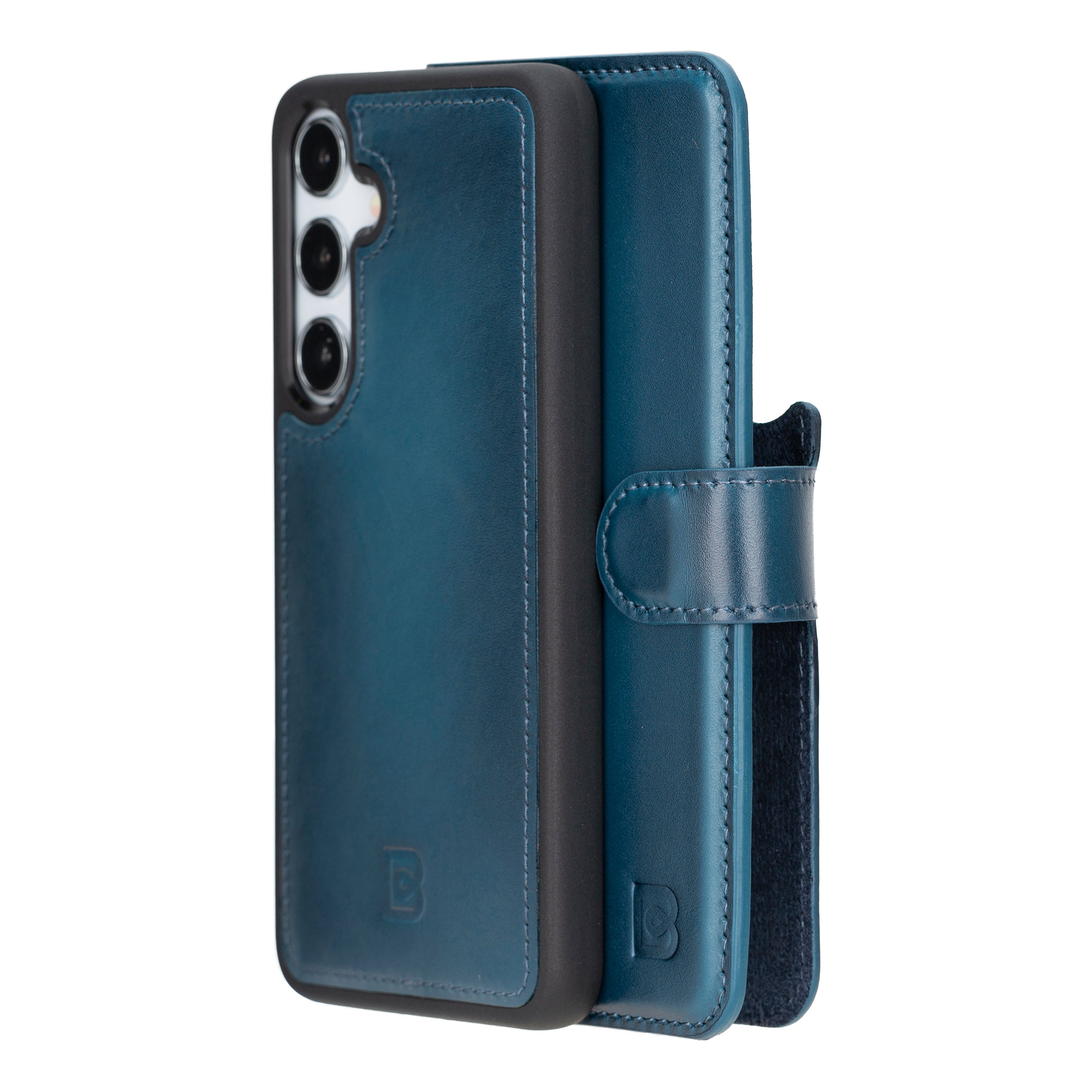 Magic Samsung Galaxy S24 Plus Detachable Leather Wallet Case