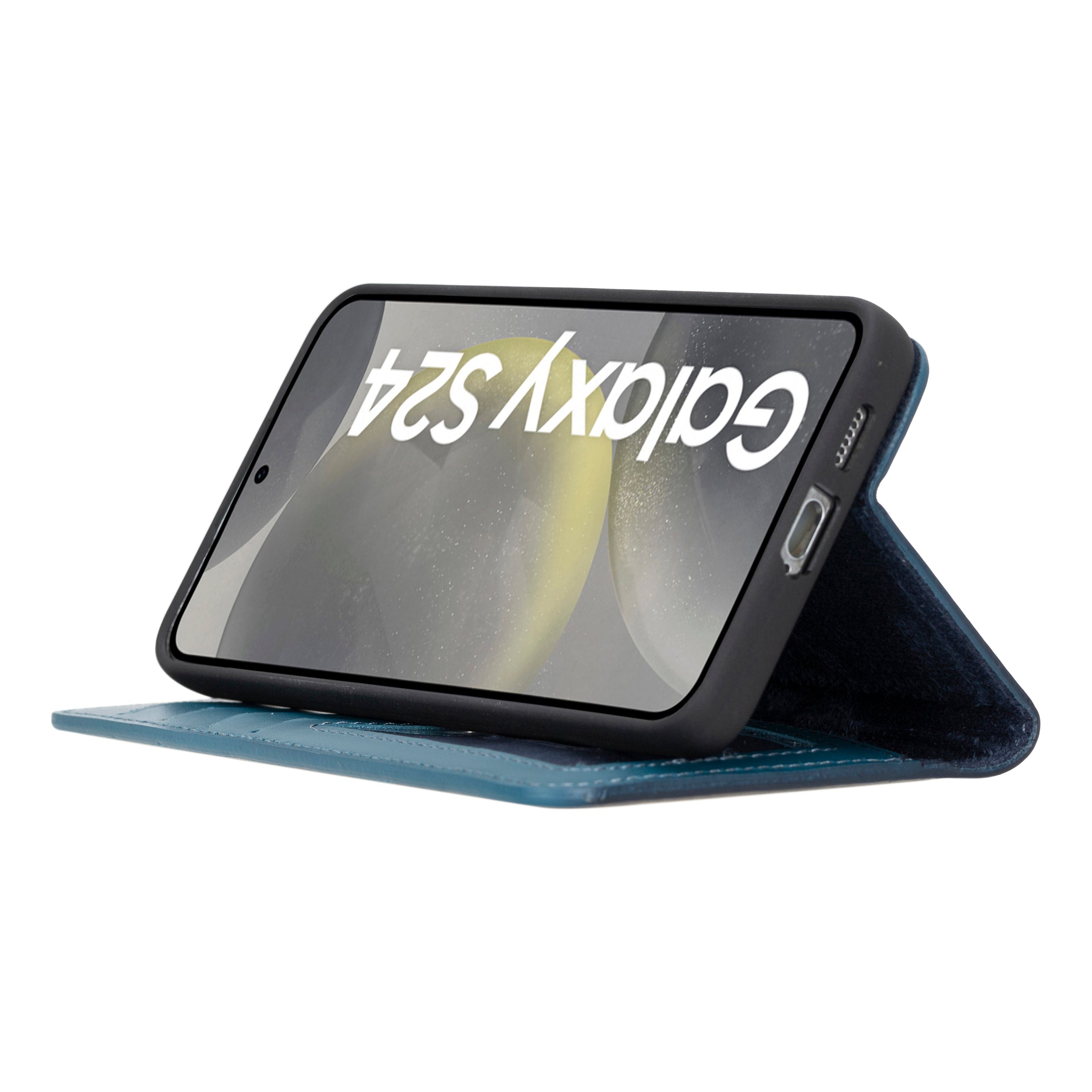Magic Samsung Galaxy S24 Plus Detachable Leather Wallet Case