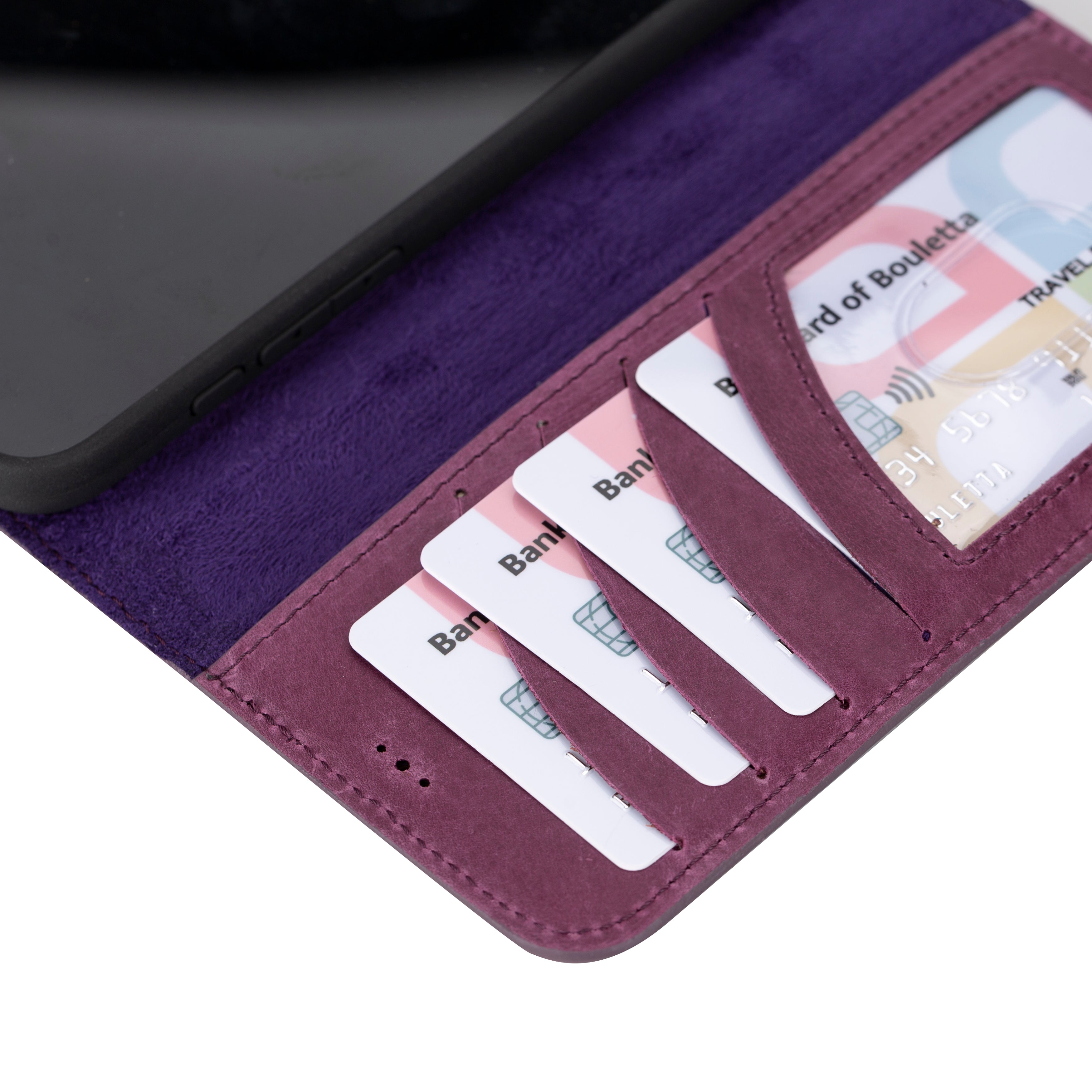 Magic iPhone 16 Plus Leather Detachable Wallet Case