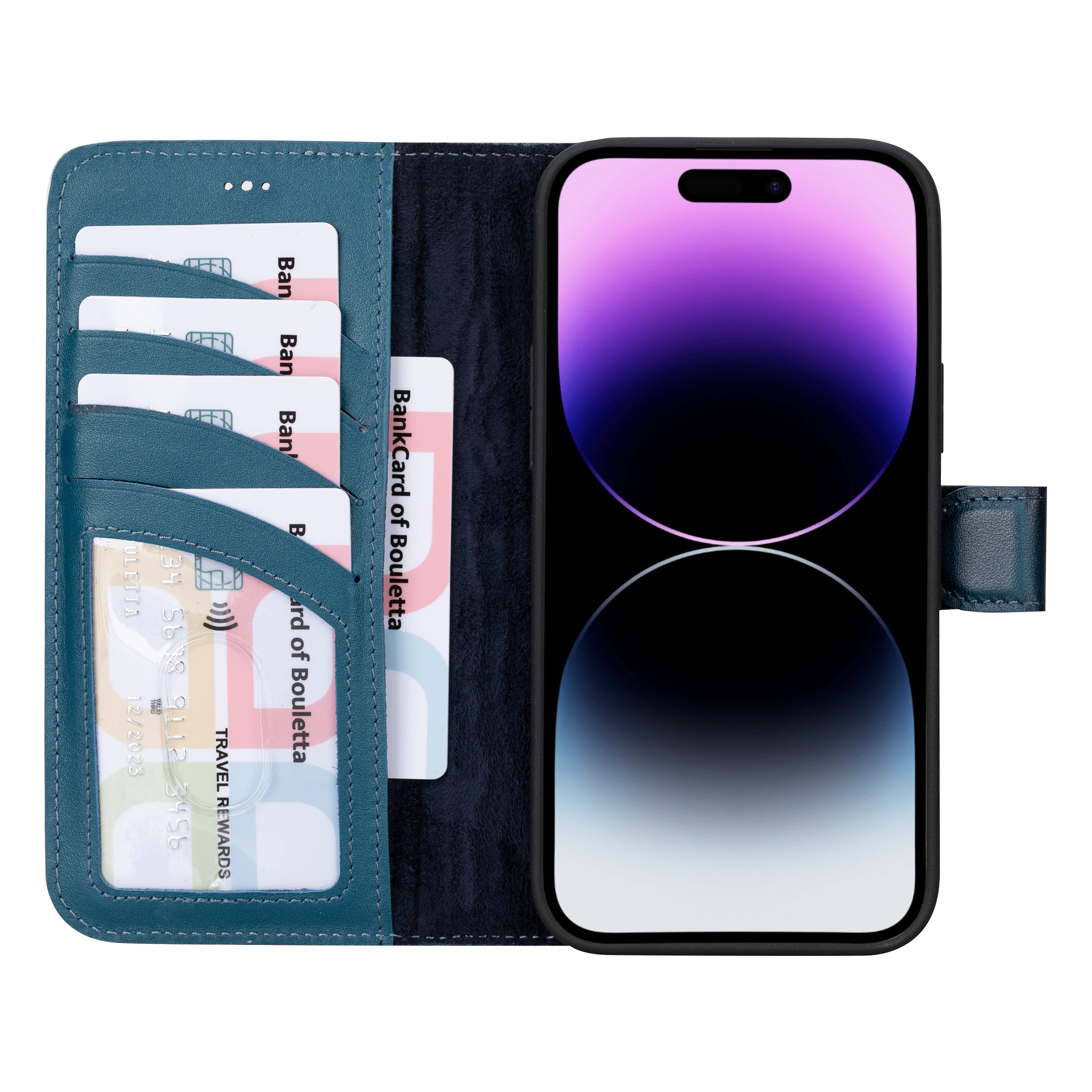 Magic iPhone 16 Plus Leather Detachable Wallet Case