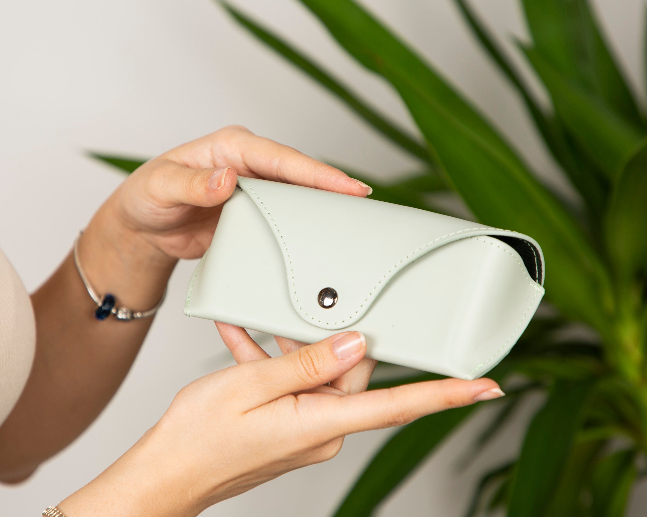 Roan Leather Glasses Case