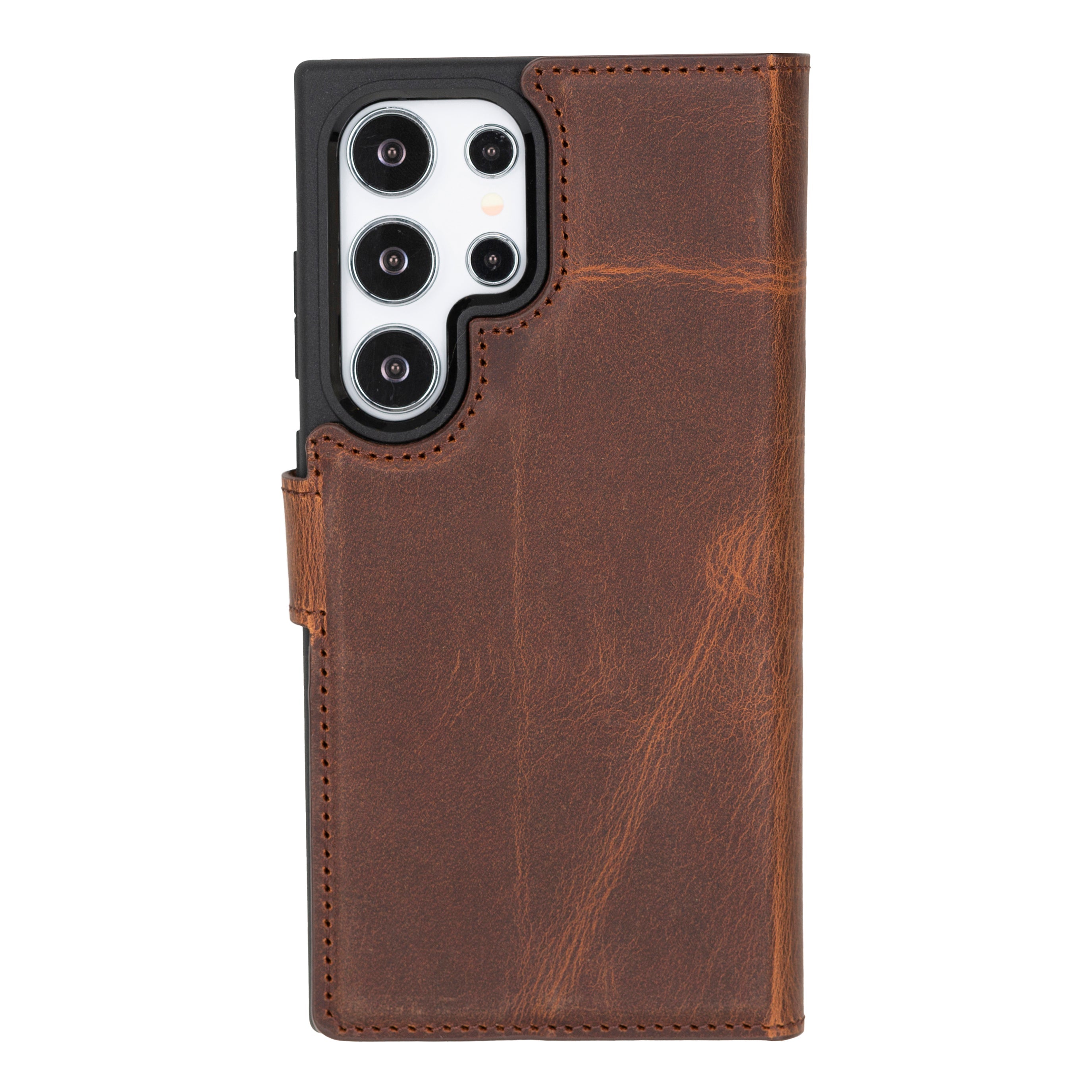 Magic Samsung Galaxy S24 Plus Detachable Leather Wallet Case