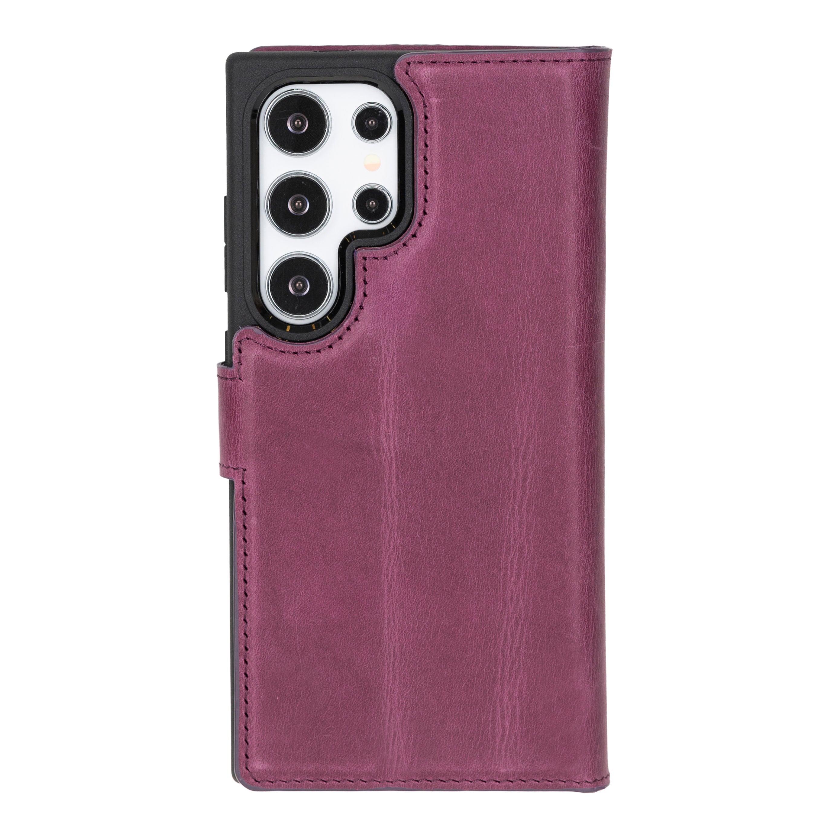 Magic Samsung Galaxy S24 Plus Detachable Leather Wallet Case