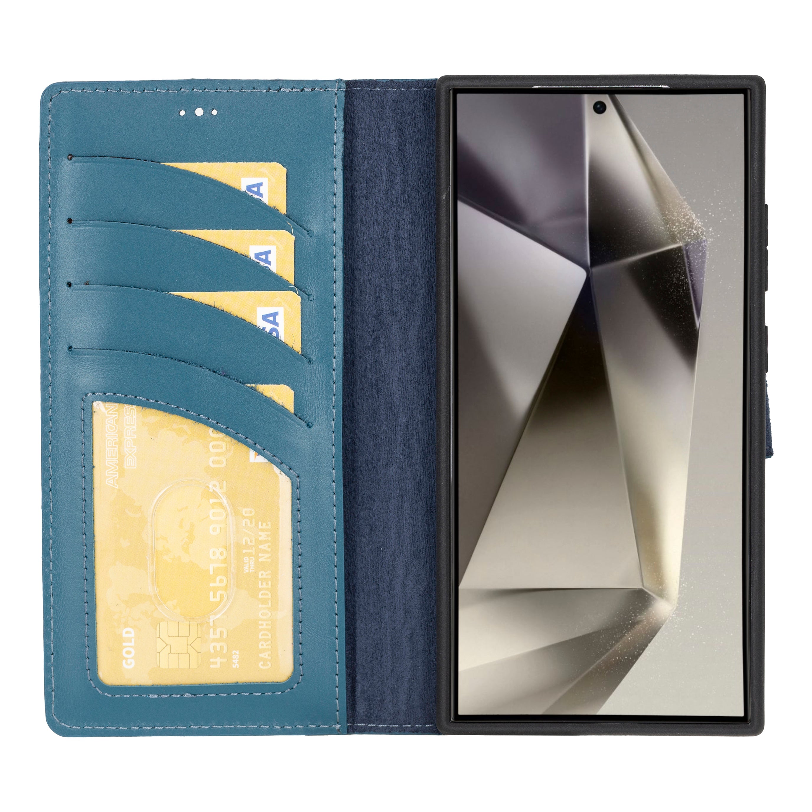 Magic Samsung Galaxy S24 Detachable Leather Wallet Case