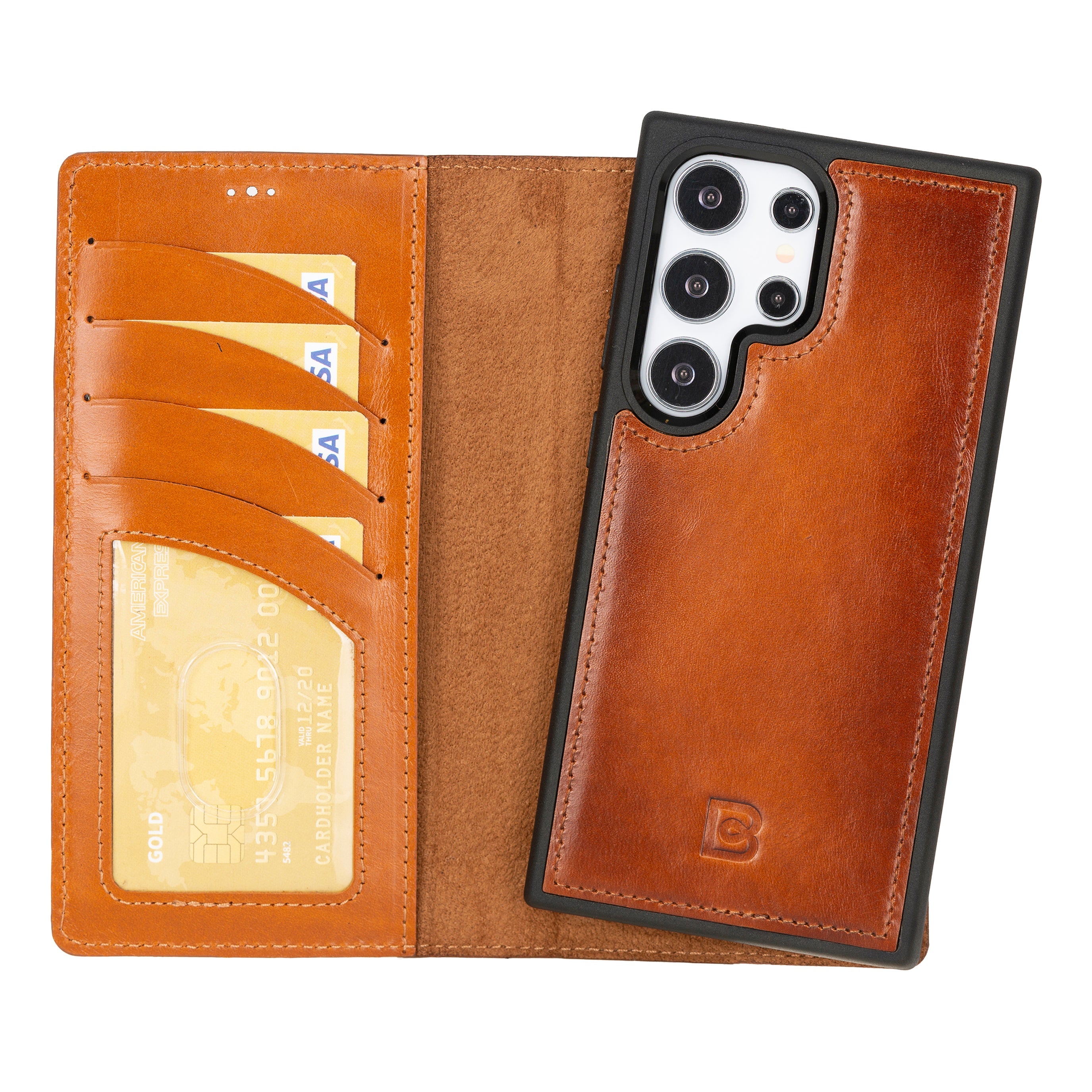 Magic Samsung Galaxy S24 Detachable Leather Wallet Case