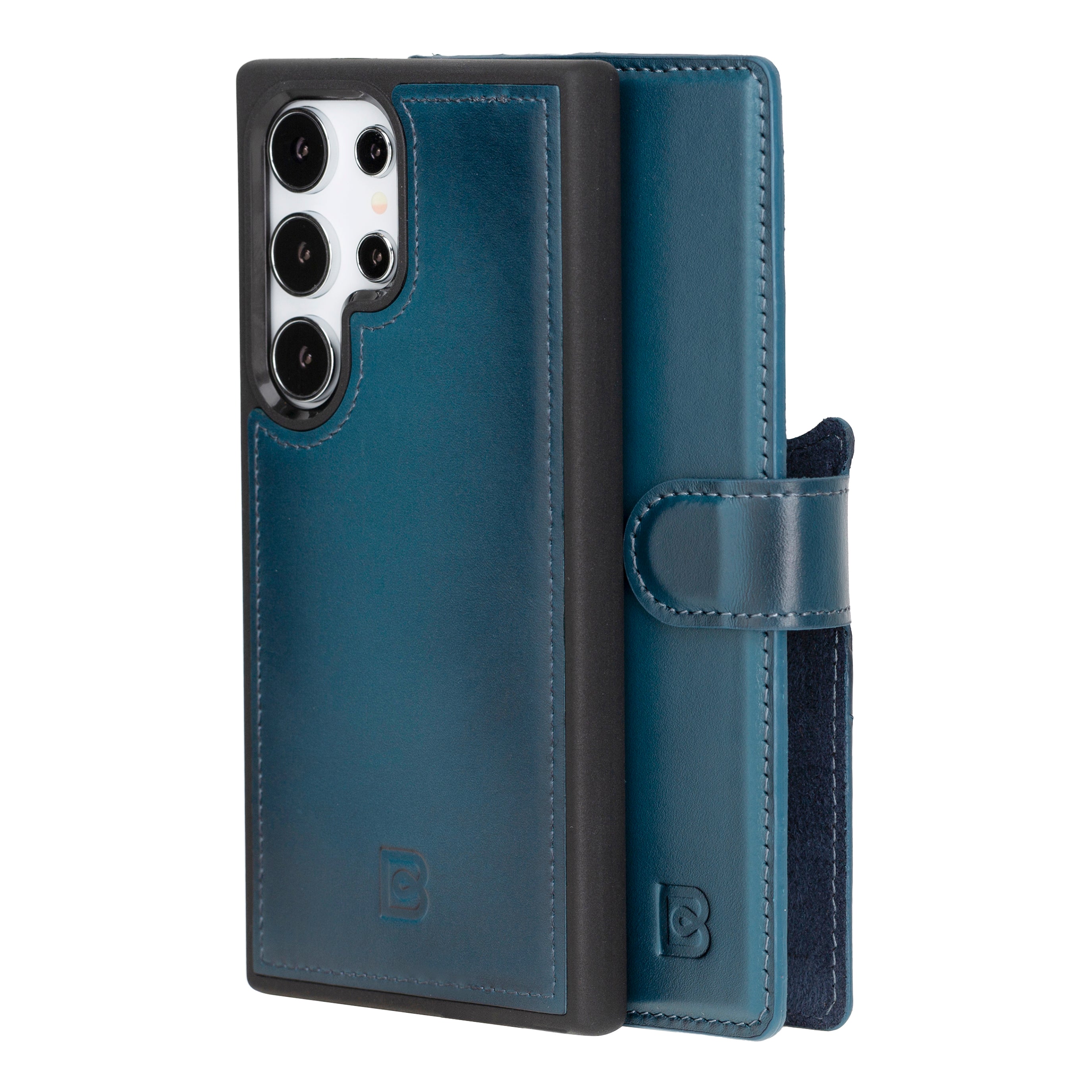 Magic Samsung Galaxy S24 Plus Detachable Leather Wallet Case