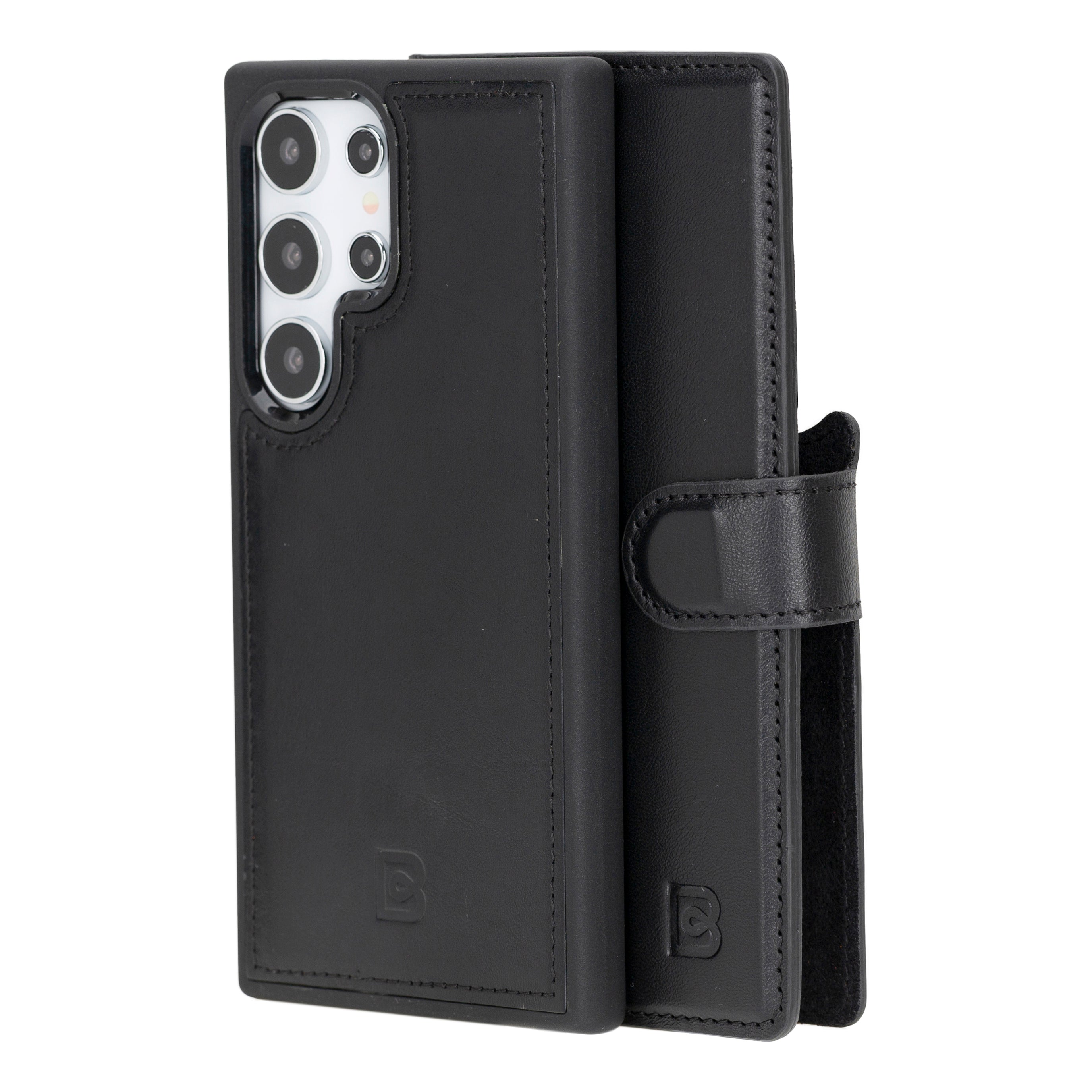 Magic Samsung Galaxy S24 Plus Detachable Leather Wallet Case