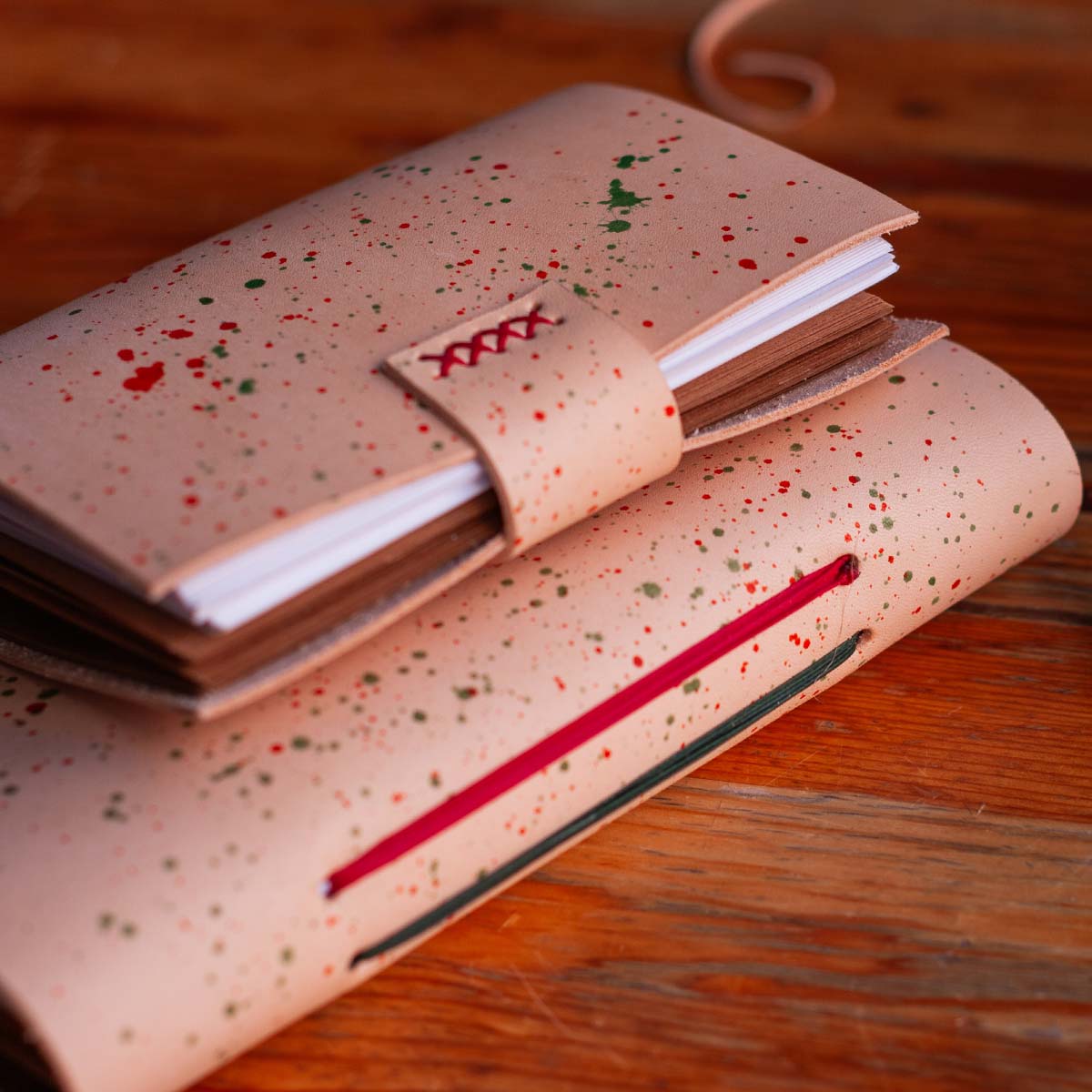 Leather Notebook (New Year's Special) - Large