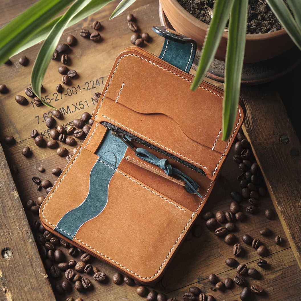 RAGNA Exc. Blue - camel - Luxury Picks