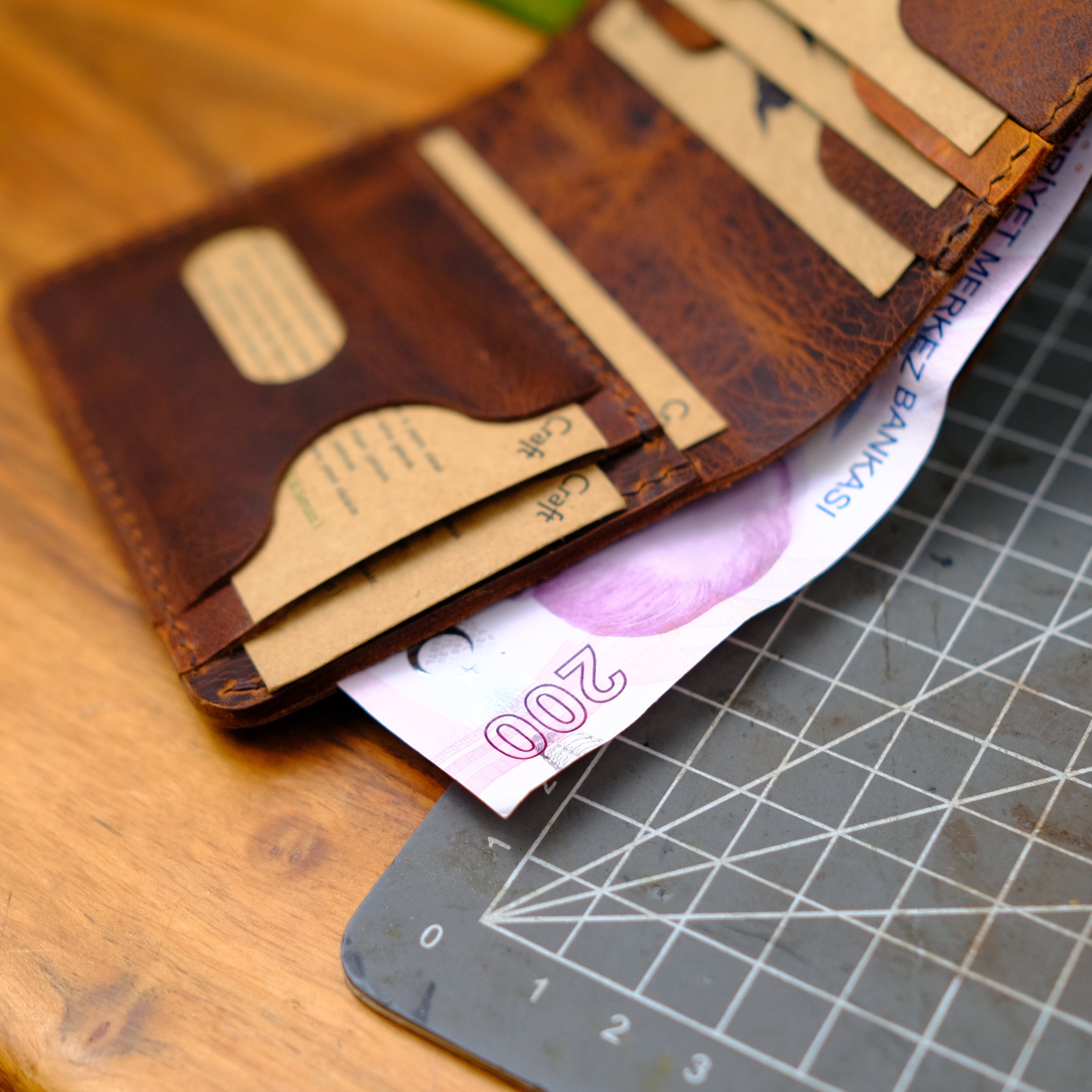 Mini Wallet Card Holder Diceros Model Xl   Unique Gift Ideas   Boyfriend Gift   Girlfriend Gift   Father Gift