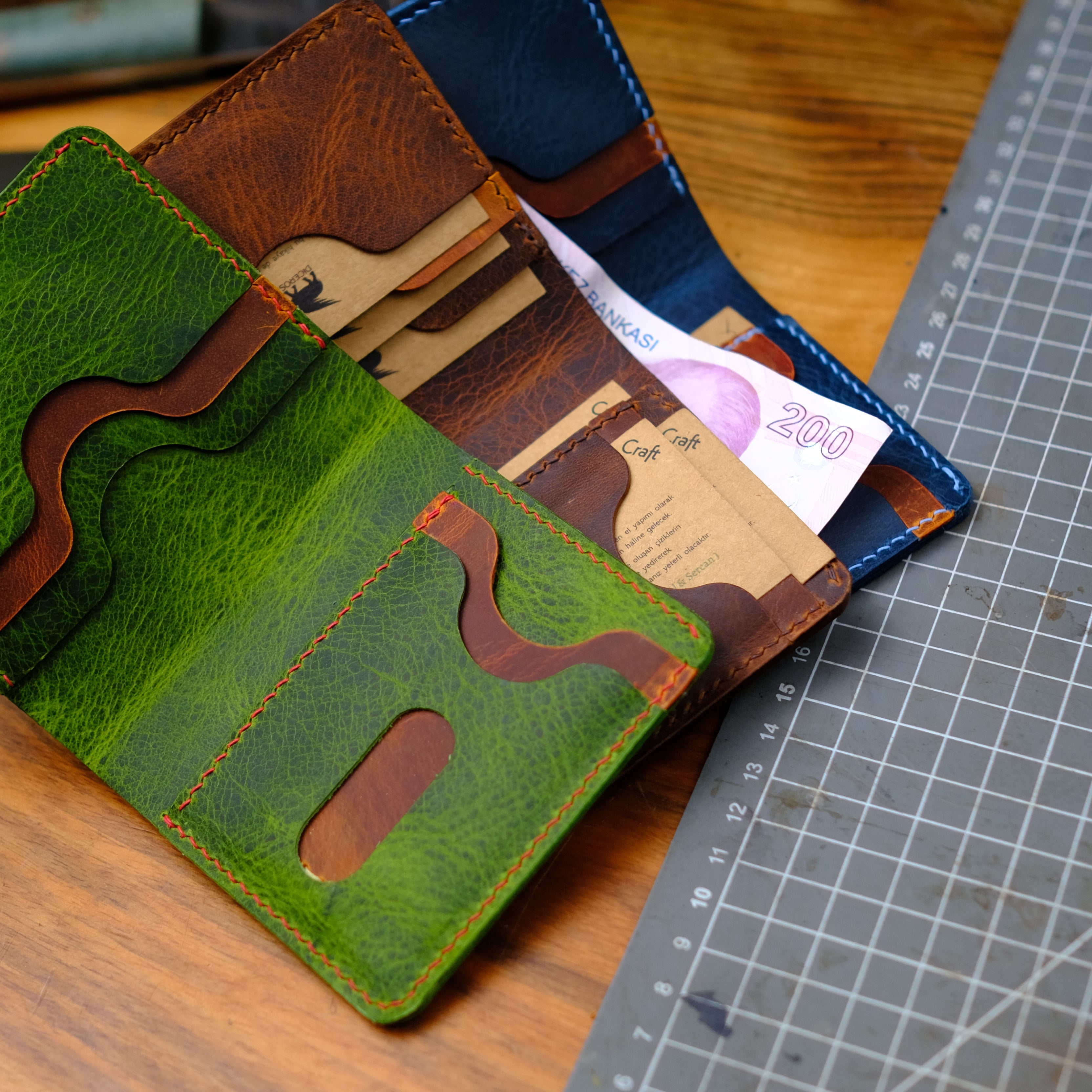 Mini Wallet Card Holder Diceros Model Xl   Unique Gift Ideas   Boyfriend Gift   Girlfriend Gift   Father Gift