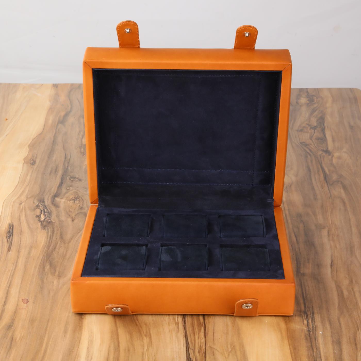 Desmond Leather Watch Box Multi - Business Gift