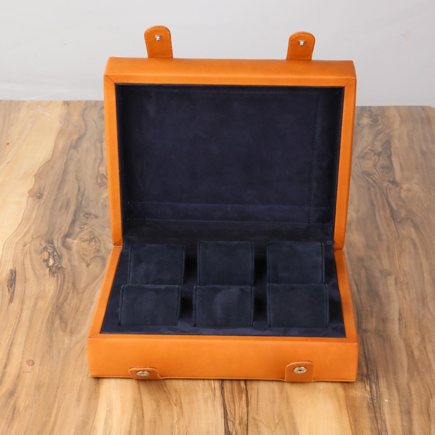Desmond Leather Watch Box Multi - Business Gift