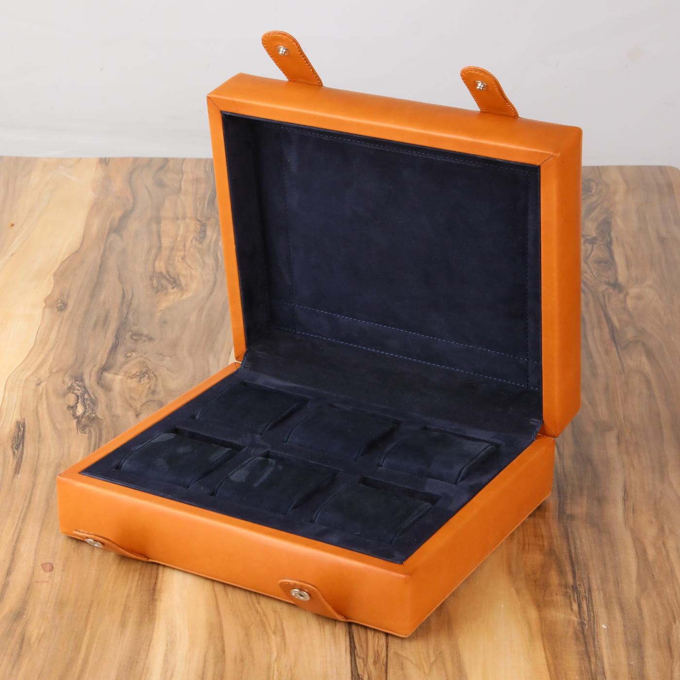 Desmond Leather Watch Box Multi - Business Gift