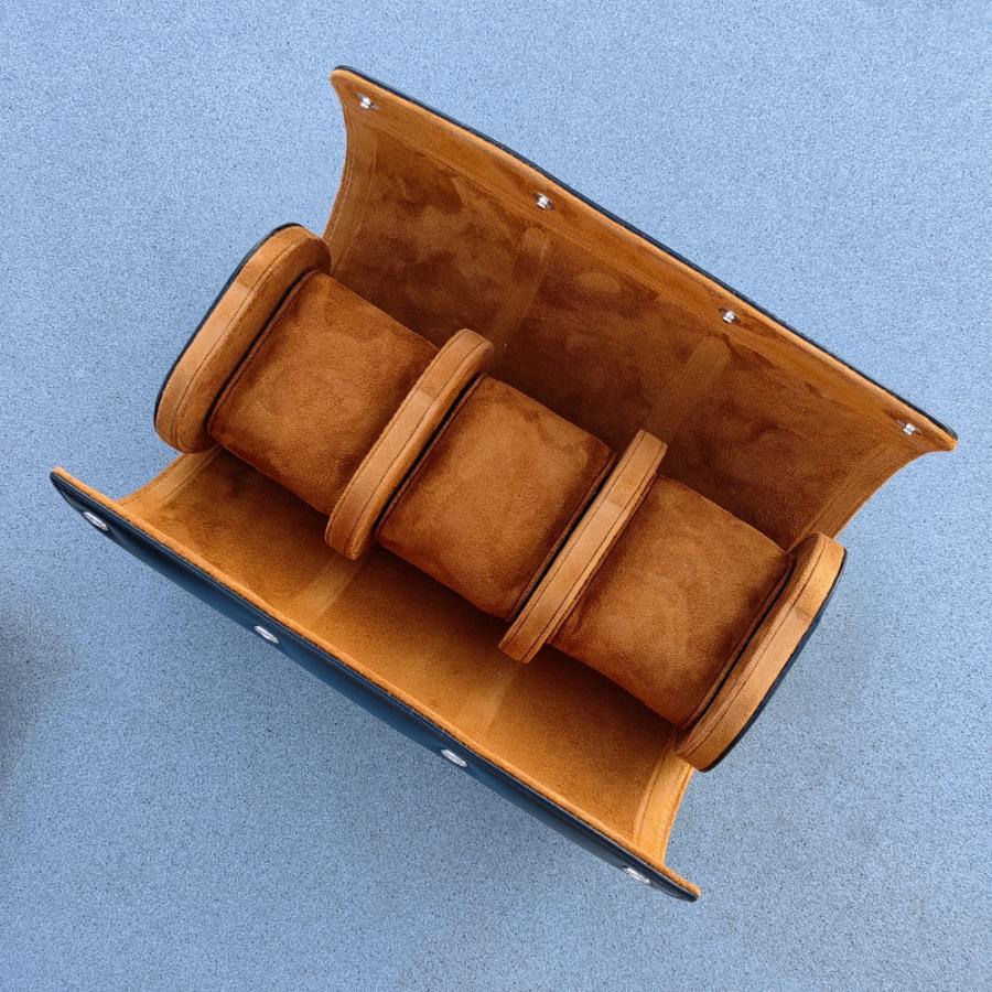 London Leather 3 Watch Box - Premium Gift