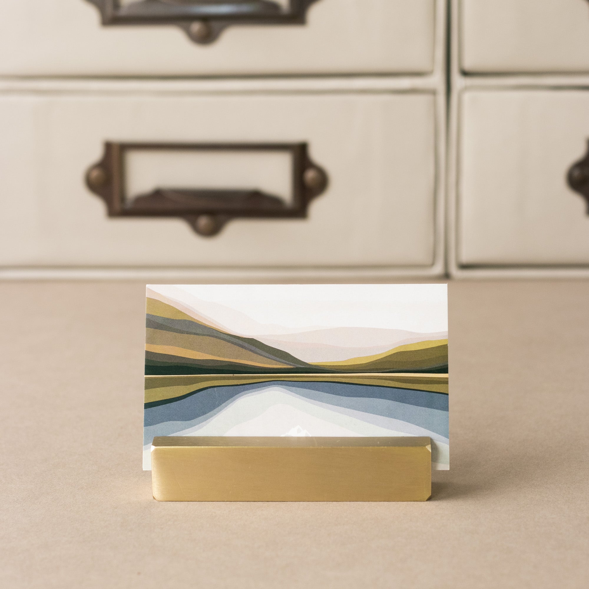 Brass Office Set - Set of 4 with Gift Box