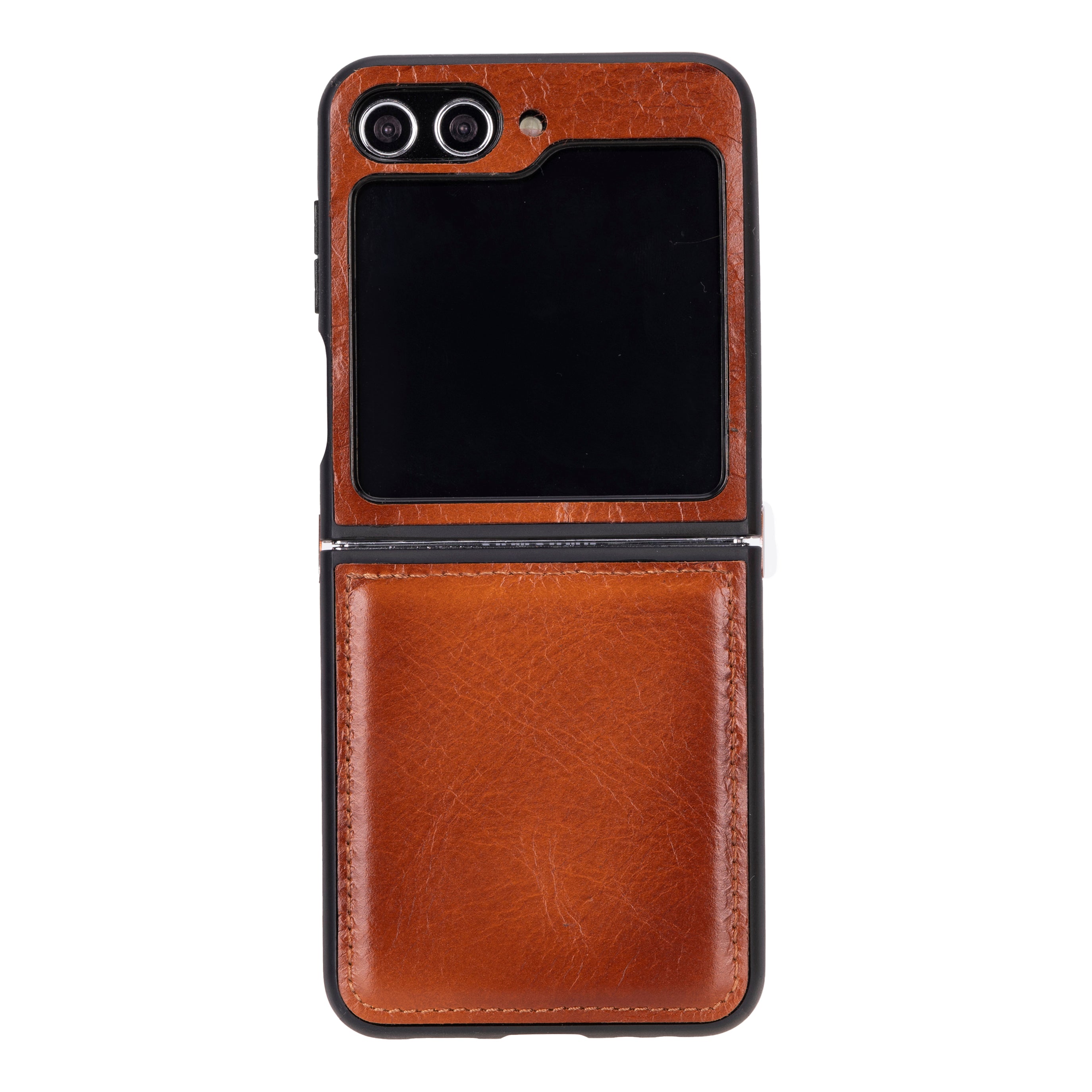 Flex Samsung Z Flip 5 Leather Back Cover Case