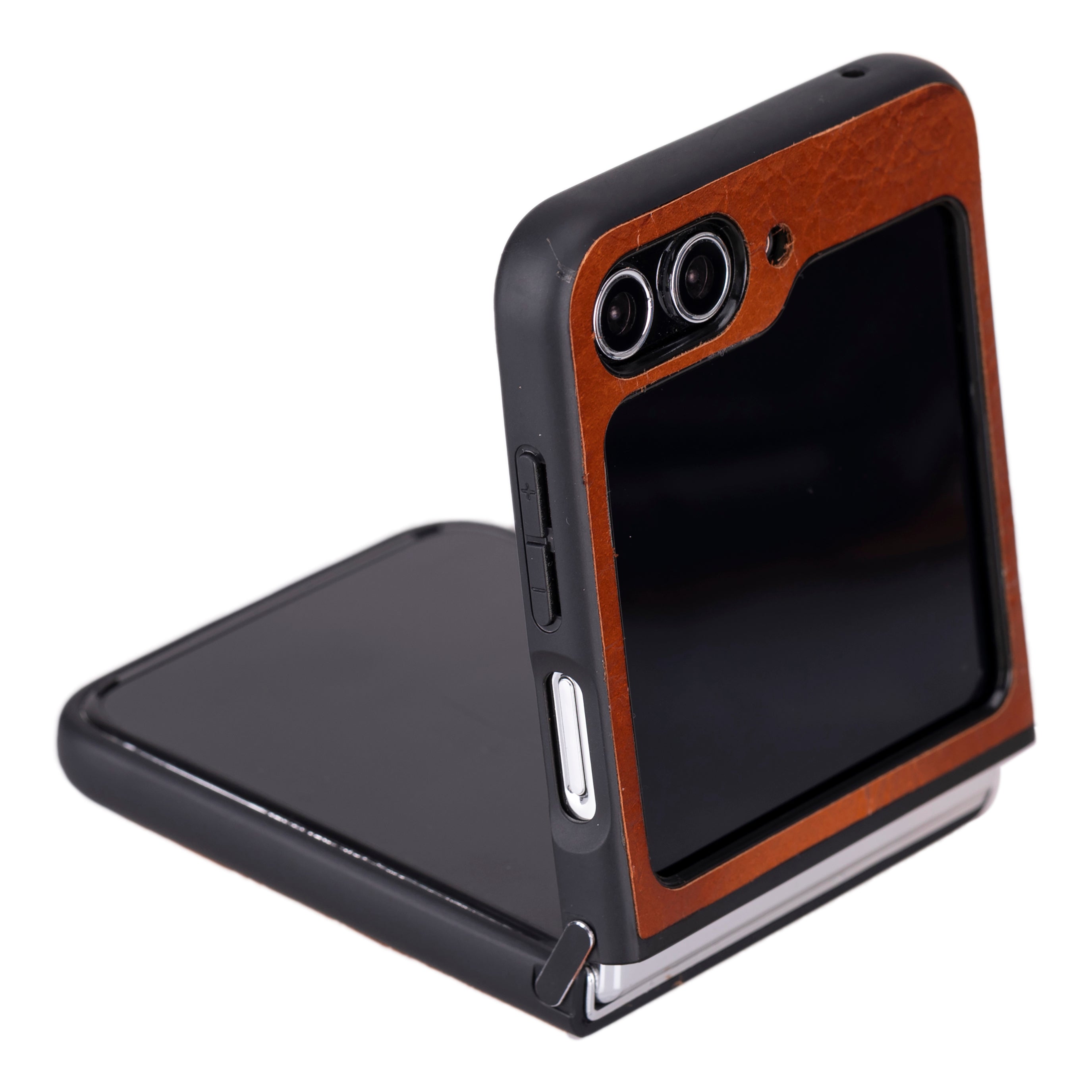 Flex Samsung Z Flip 5 Leather Back Cover Case