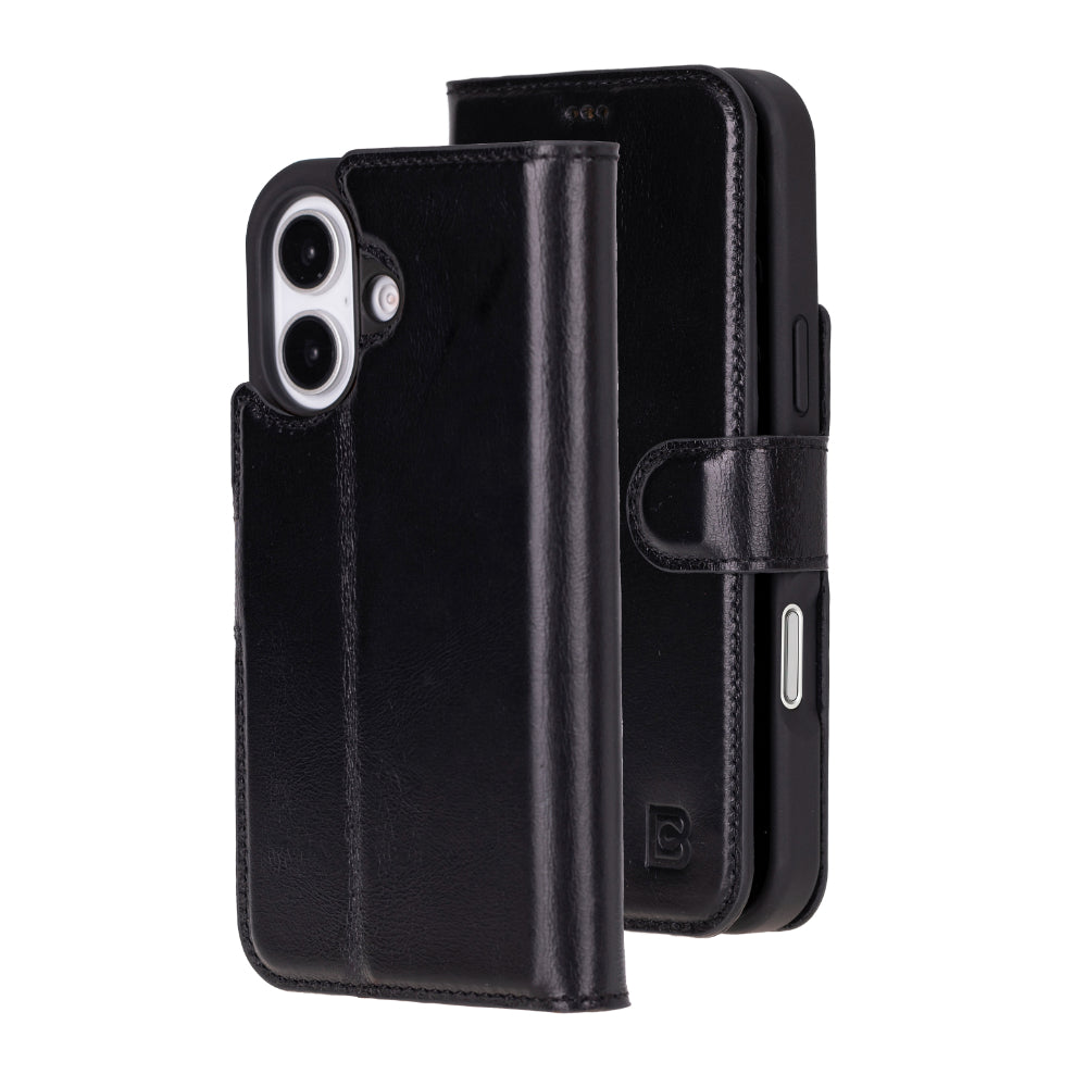 Magic iPhone 16 Plus Leather Detachable Wallet Case