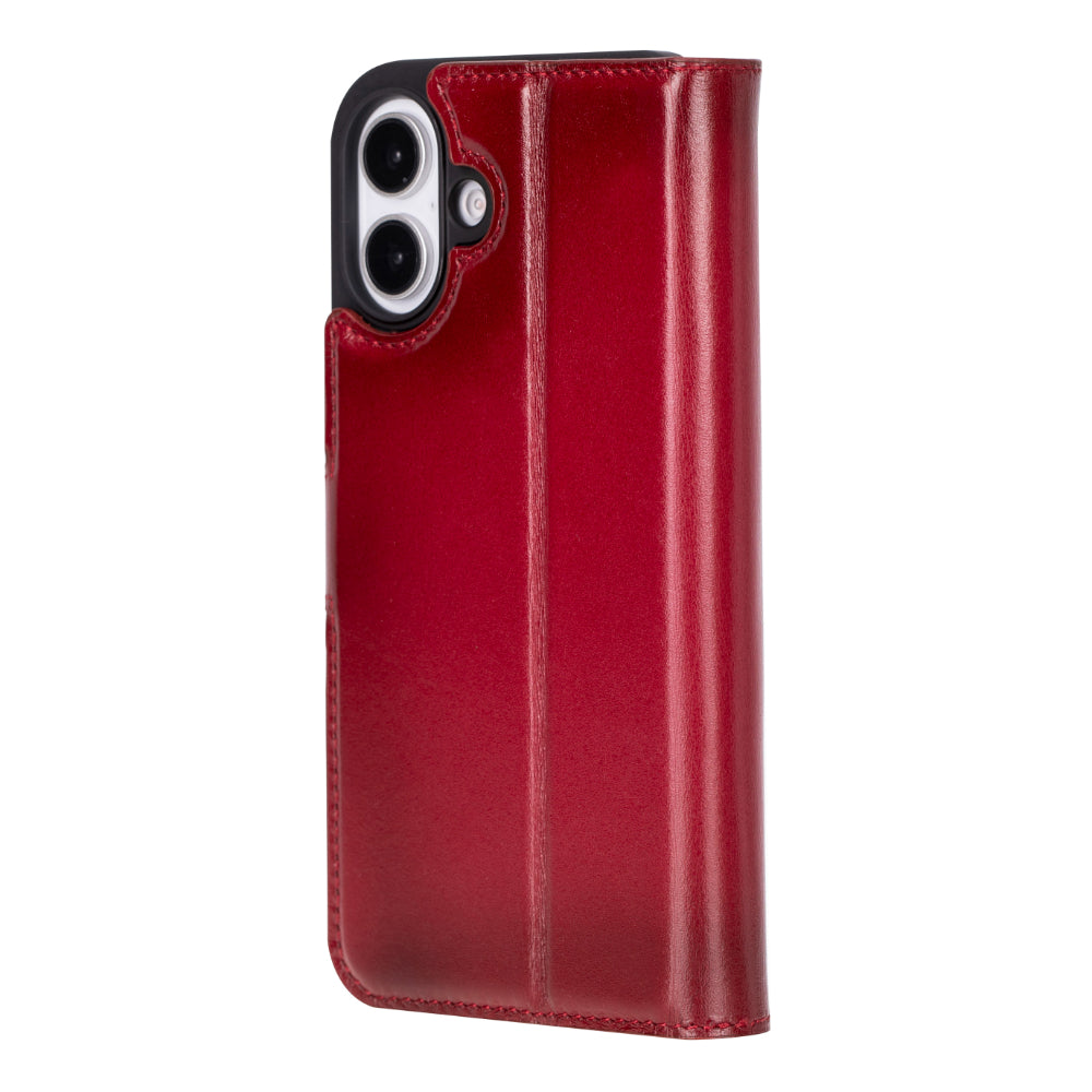 Magic iPhone 16 Plus Leather Detachable Wallet Case