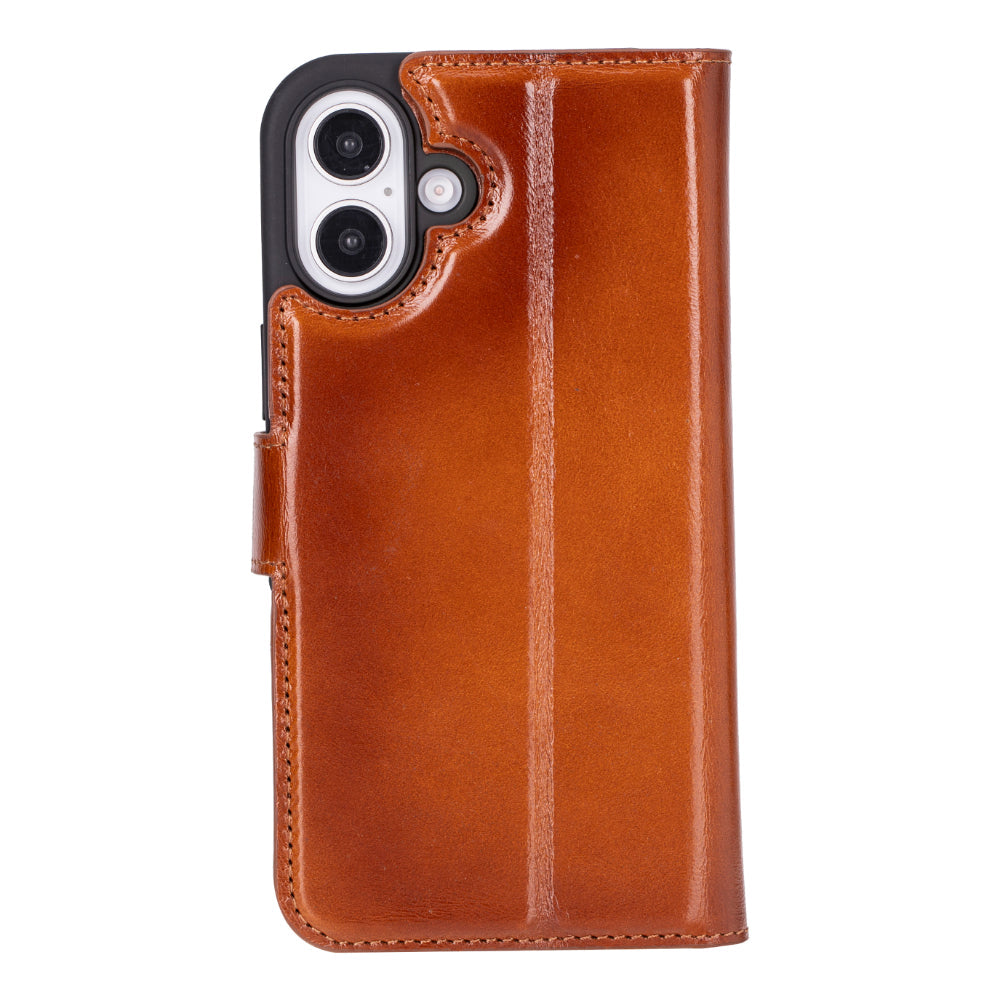 Magic iPhone 16 Plus Leather Detachable Wallet Case