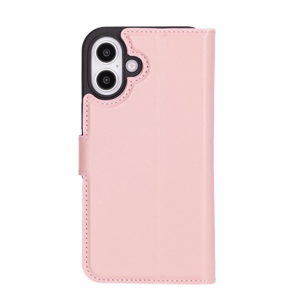 Magic iPhone 16 Plus Detachable Leather Wallet Case