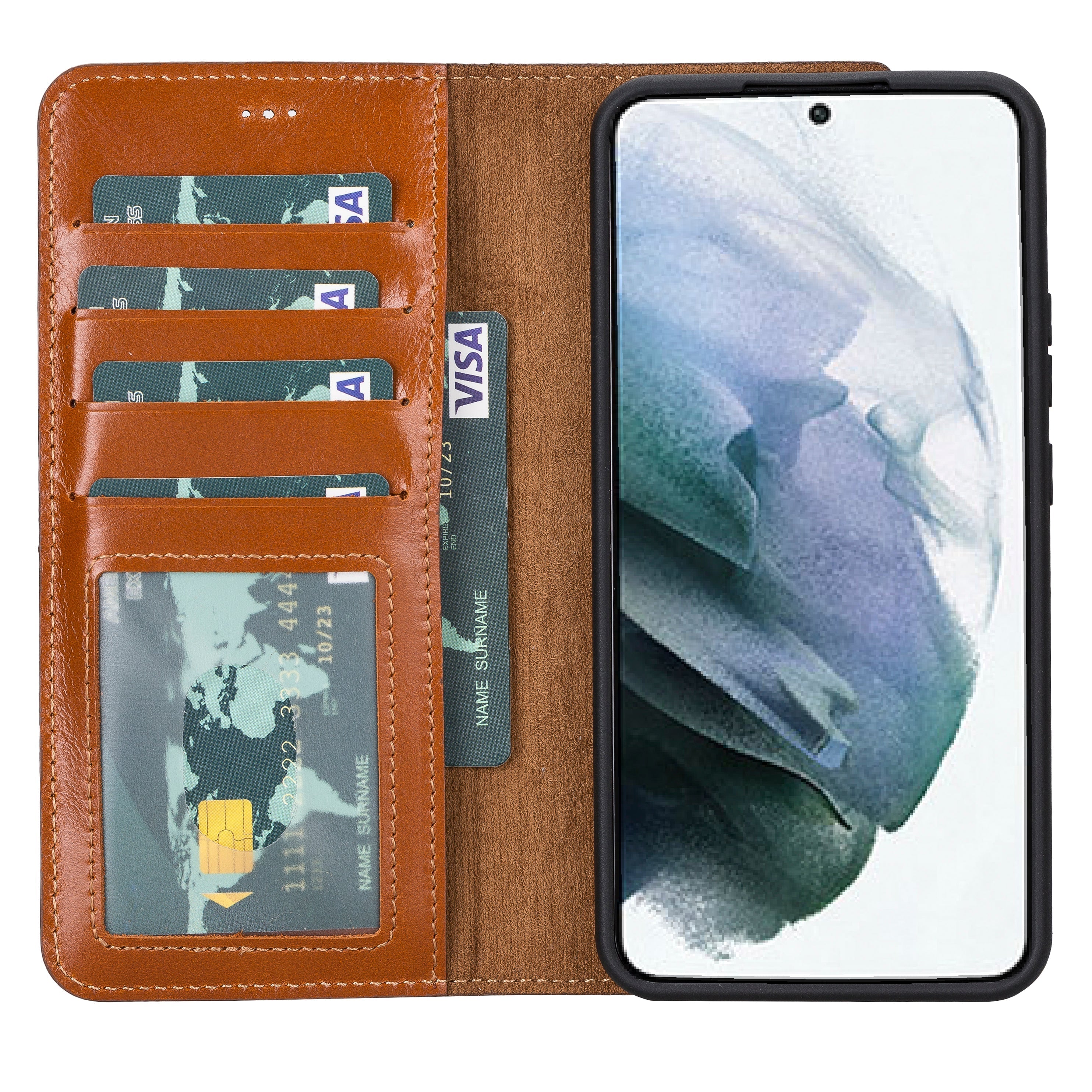 Magic Samsung Galaxy S23 Series Detachable Leather Wallet Case - MW