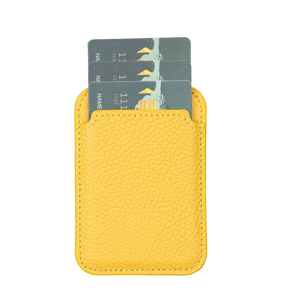 Maggy Leather Magnetic Card Holder
