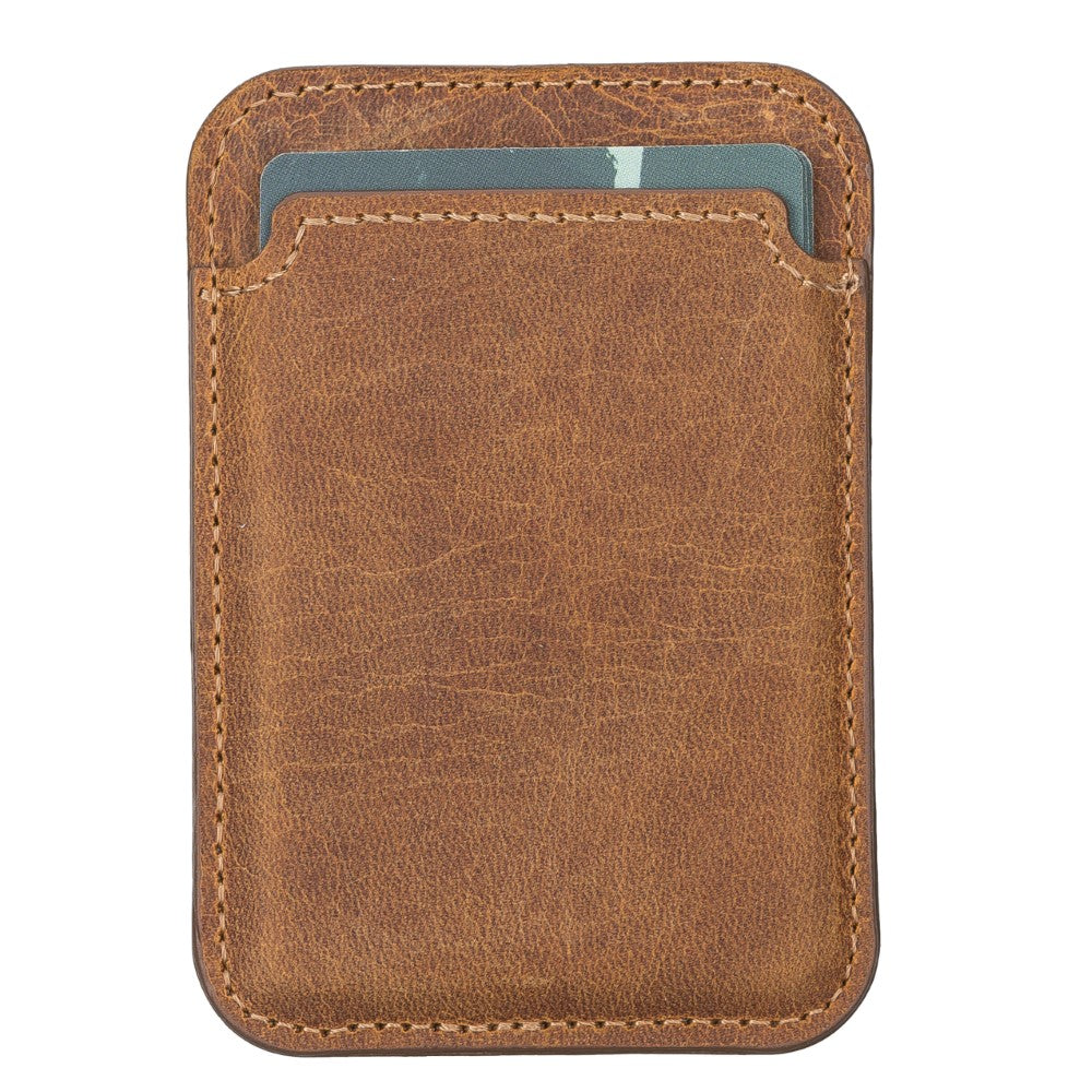 Maggy Leather Magnetic Card Holder