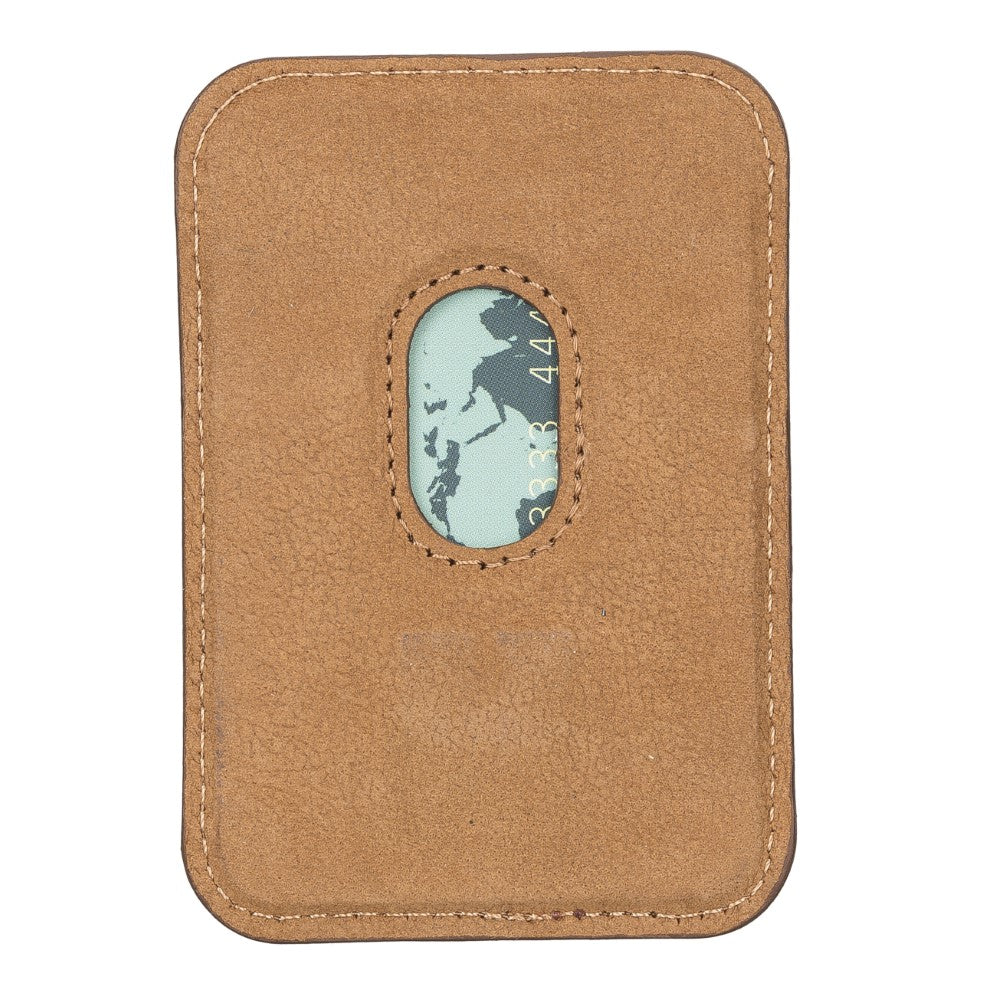 Maggy Leather Magnetic Card Holder